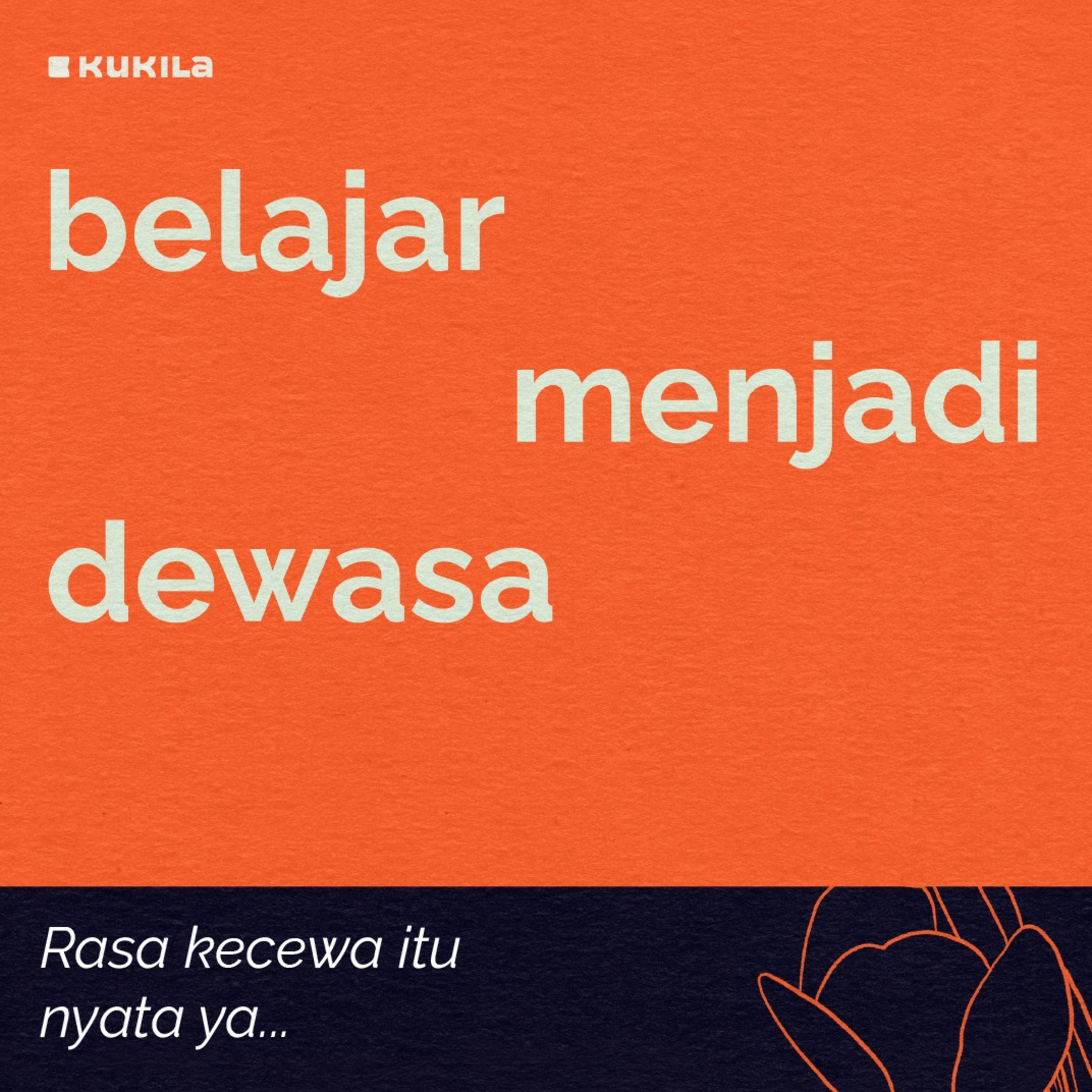 Rasa kecewa itu nyata ya...