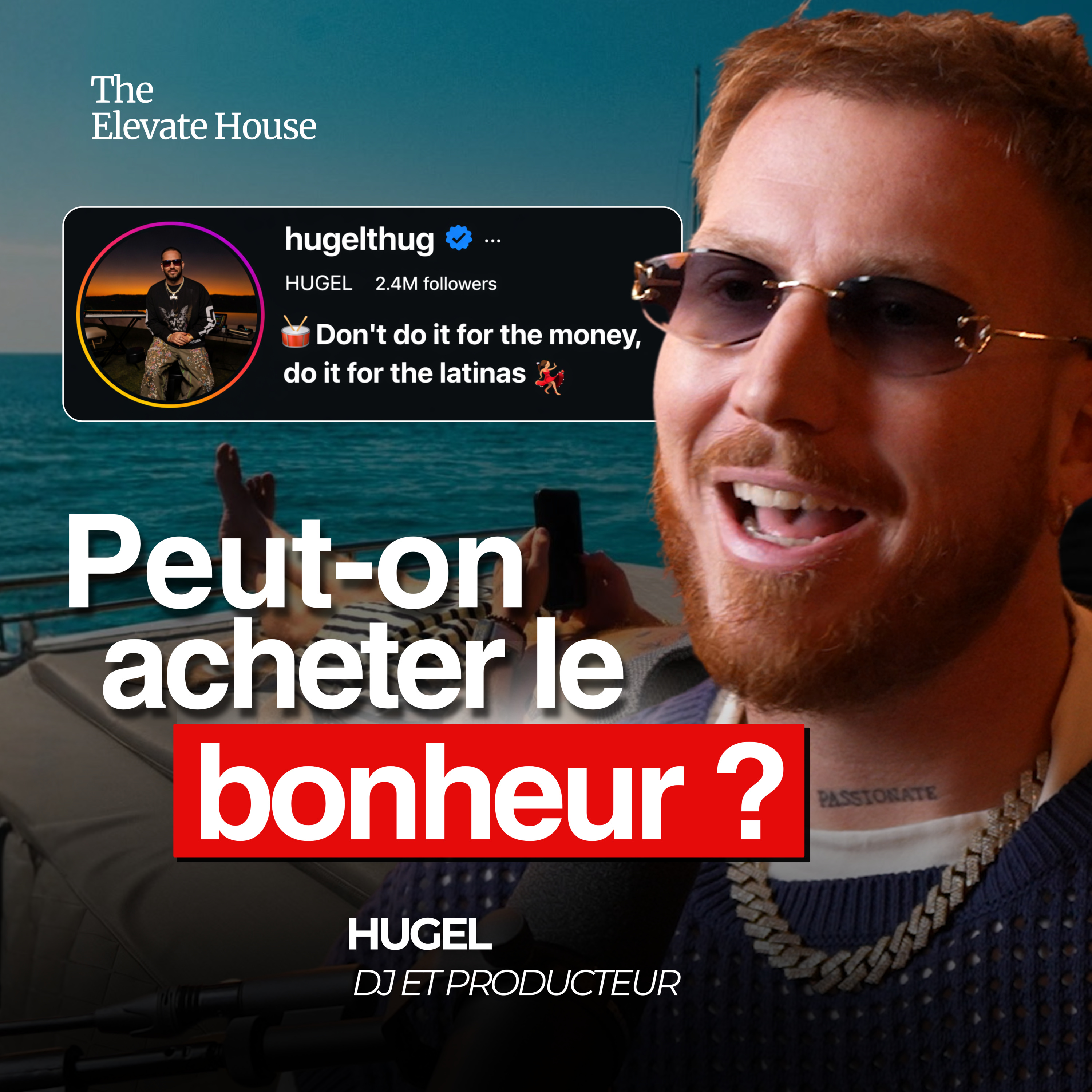 DJ HUGEL: « Voitures, yachts, voyages, femmes… Peut-on acheter le bonheur avec l’argent ? » cover art