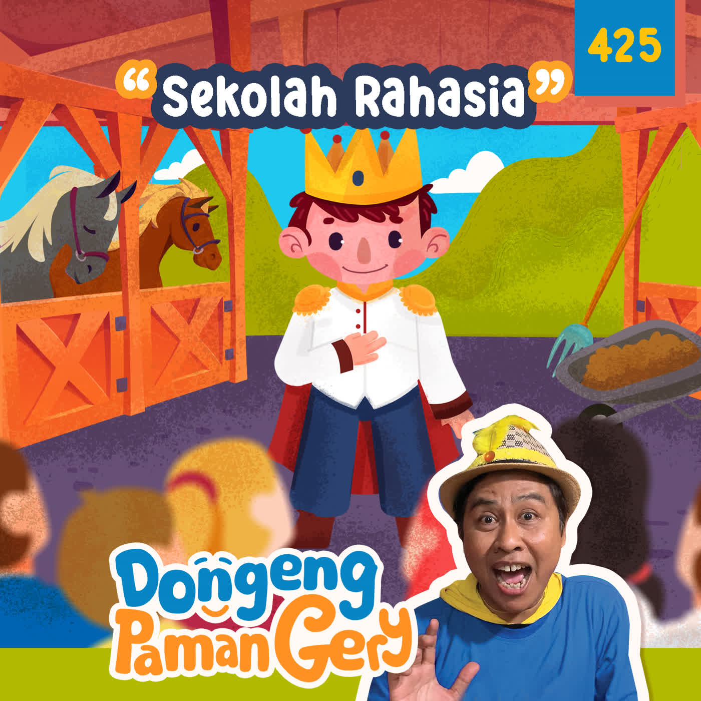PODCAST DONGENG: Eps. 425 SEKOLAH RAHASIA cover art