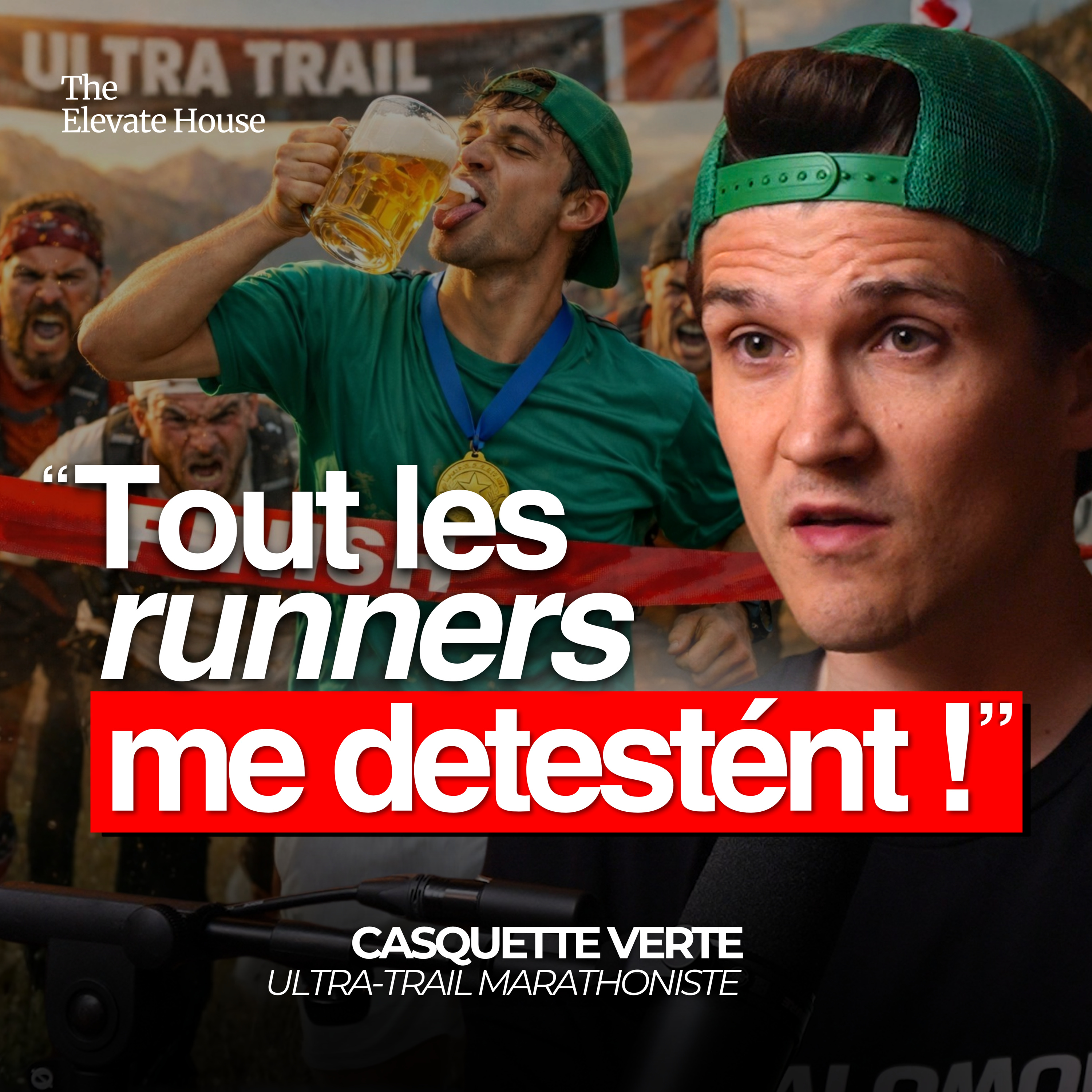 “Ma méthode ANTI-DISCIPLINE et ANTI-ENTRAÎNEMENT a changé les ultra-marathons ! | CASQUETTE VERTE cover art
