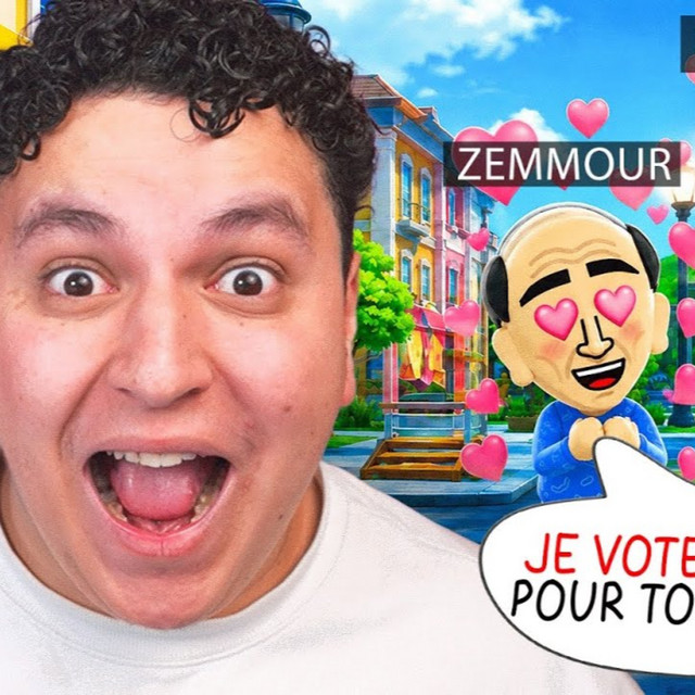 ZEMMOUR TOMBE AMOUREUX DE MELANCHON 😭😂 ( L’île 100% haram TOMODACHI LIFE ) #3 cover art