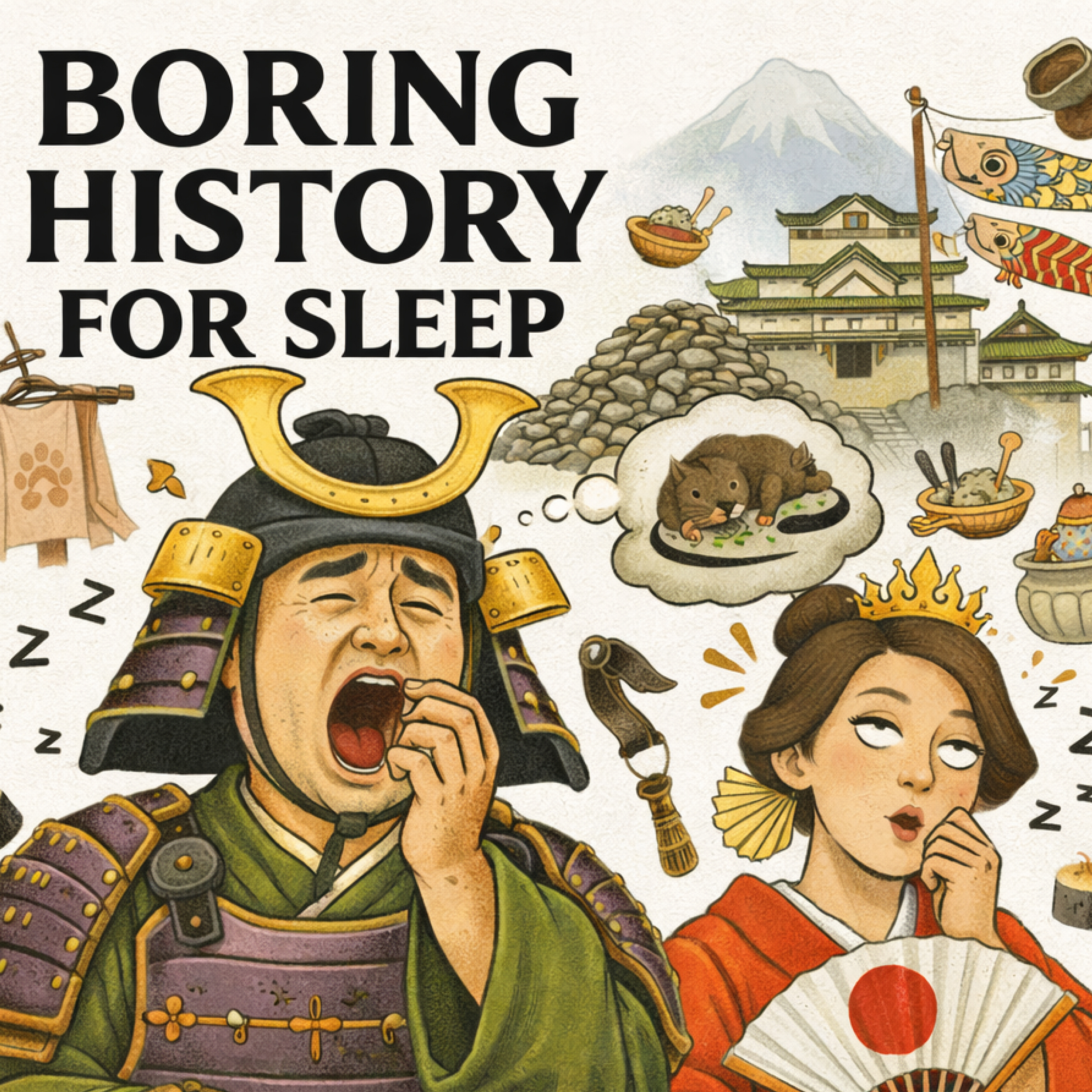 Life in 1700s Japan — Quieter Than You Imagine 🎎 | Boring History for Sleep cover art