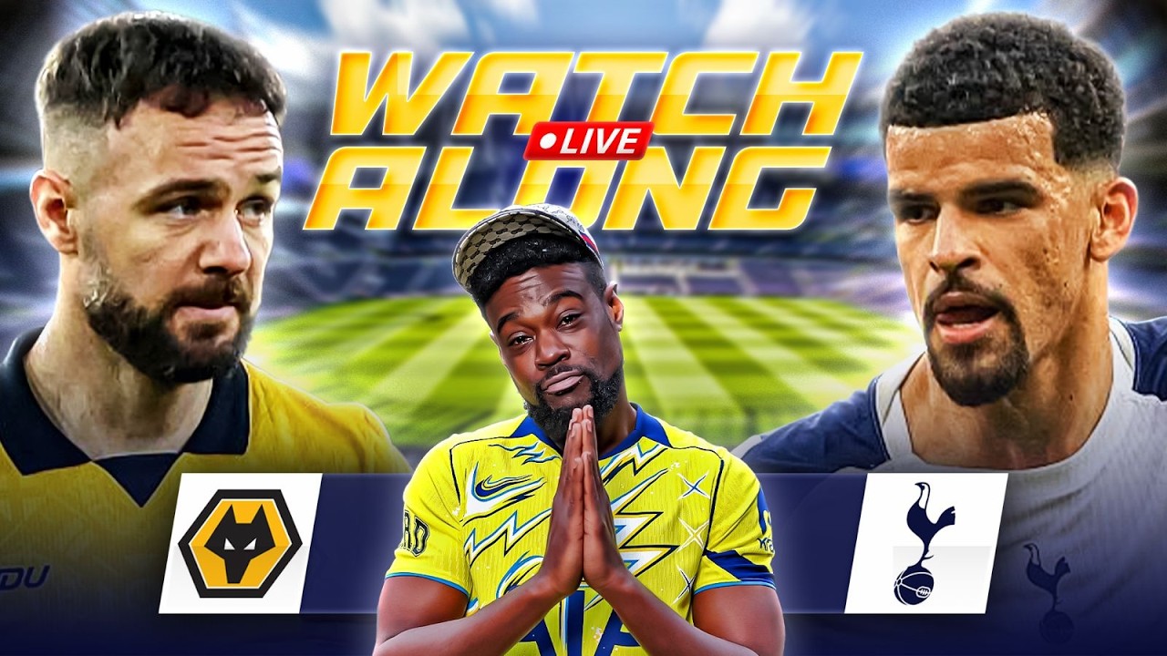 Wolves vs Tottenham LIVE |PREMIER LEAGUE WATCHALONG with EXPRESSIONS cover art