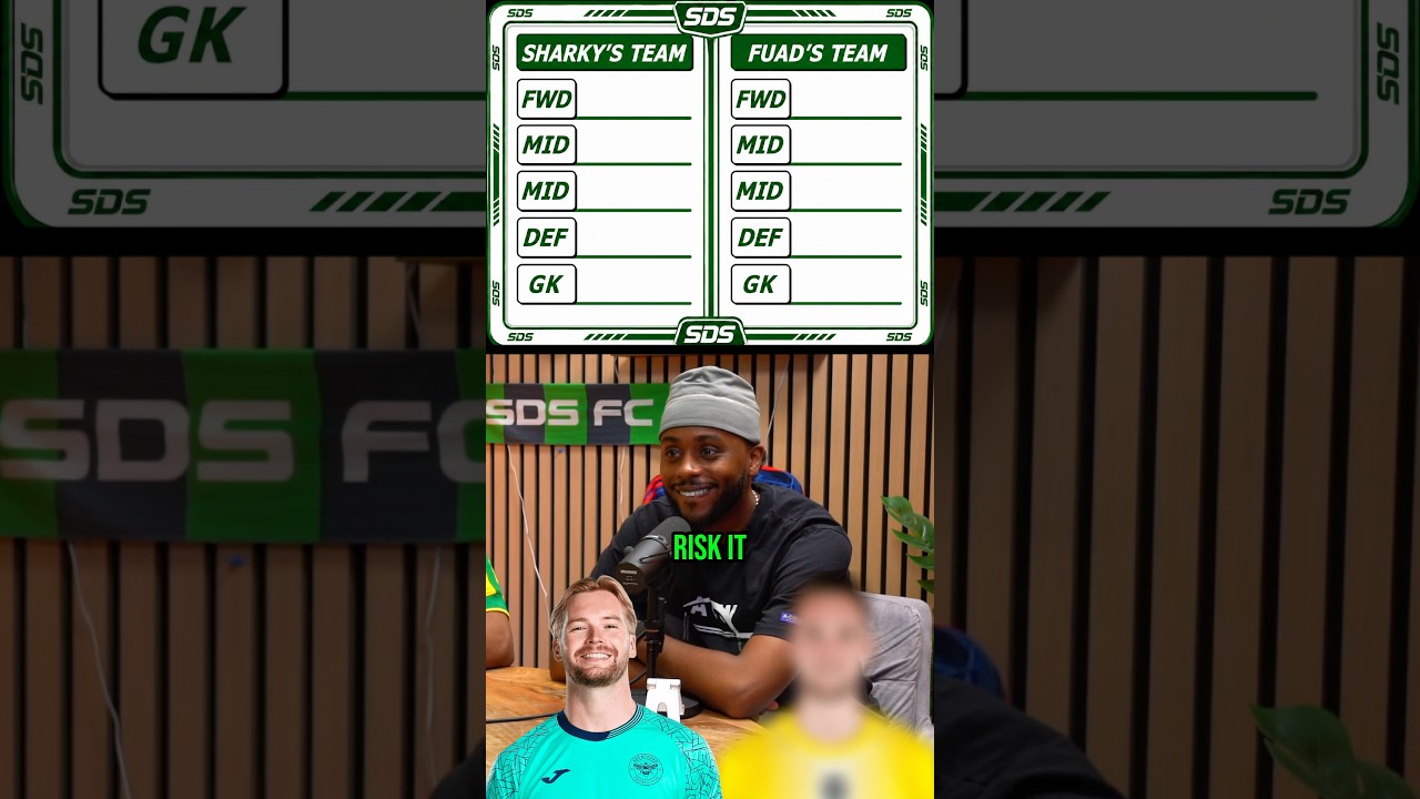 Build your PL 5-a-side team… but every choice is a risk 👀. Who has the better team? 🤔#sds cover art