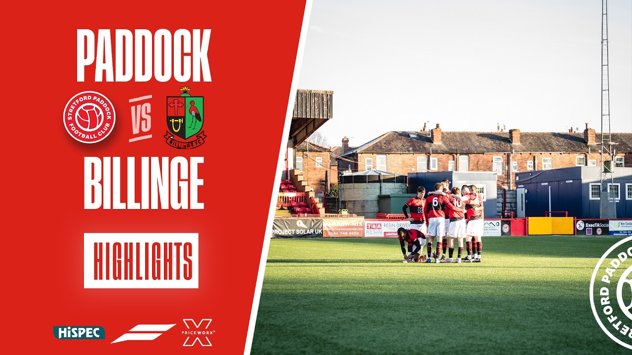 LAST MINUTE EQUALISER! Stretford Paddock 3-3 Billinge Highlights cover art