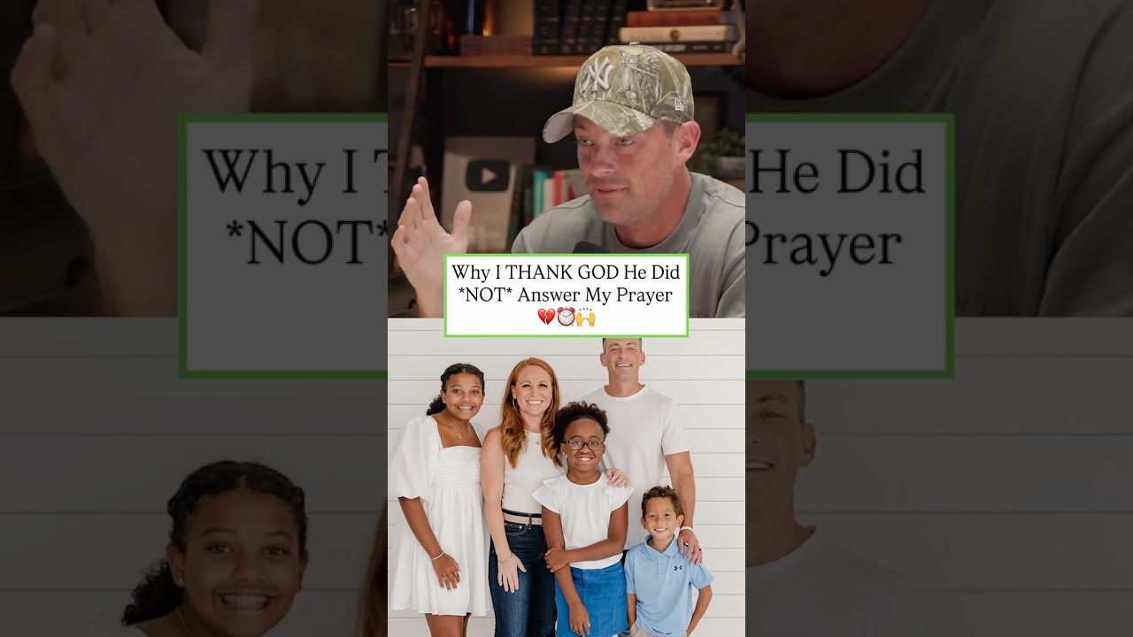 Why I THANK GOD He Did *NOT* answer my prayer