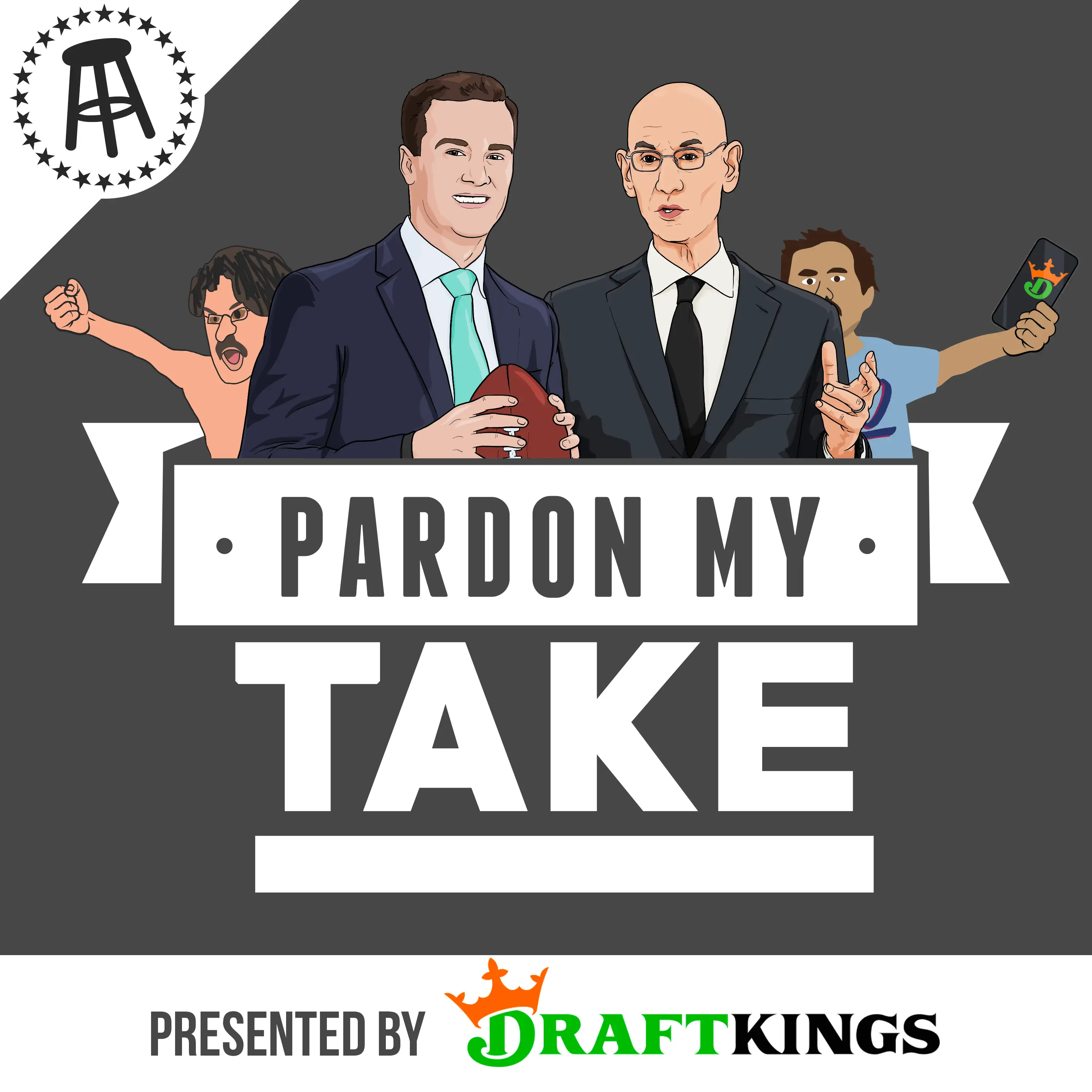 NFL Draft With Daniel Jeremiah, NBA Commissioner Adam Silver, Sixers Even The Series, NBA/NHL Playoffs + Guys On Chicks cover art