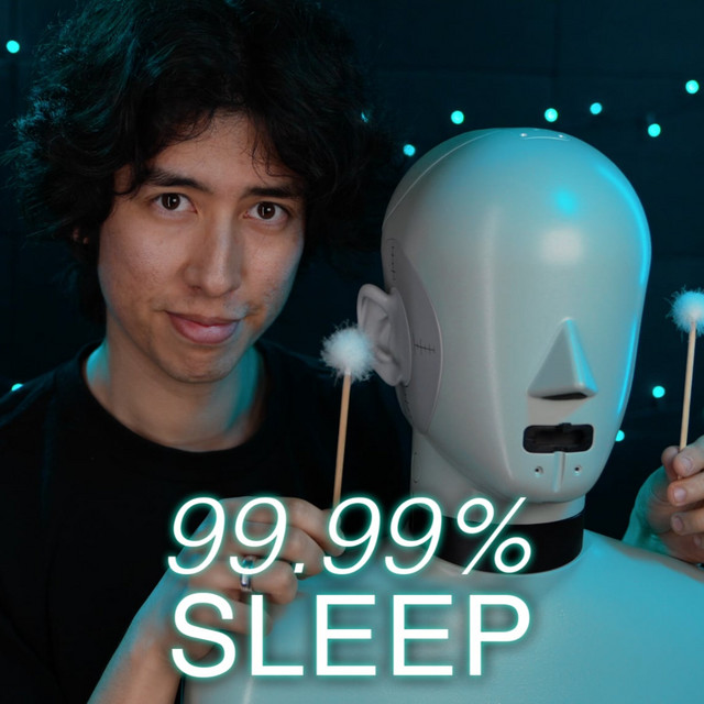 99.99% of YOU will sleep to this ASMR ($100,000 microphone) cover art