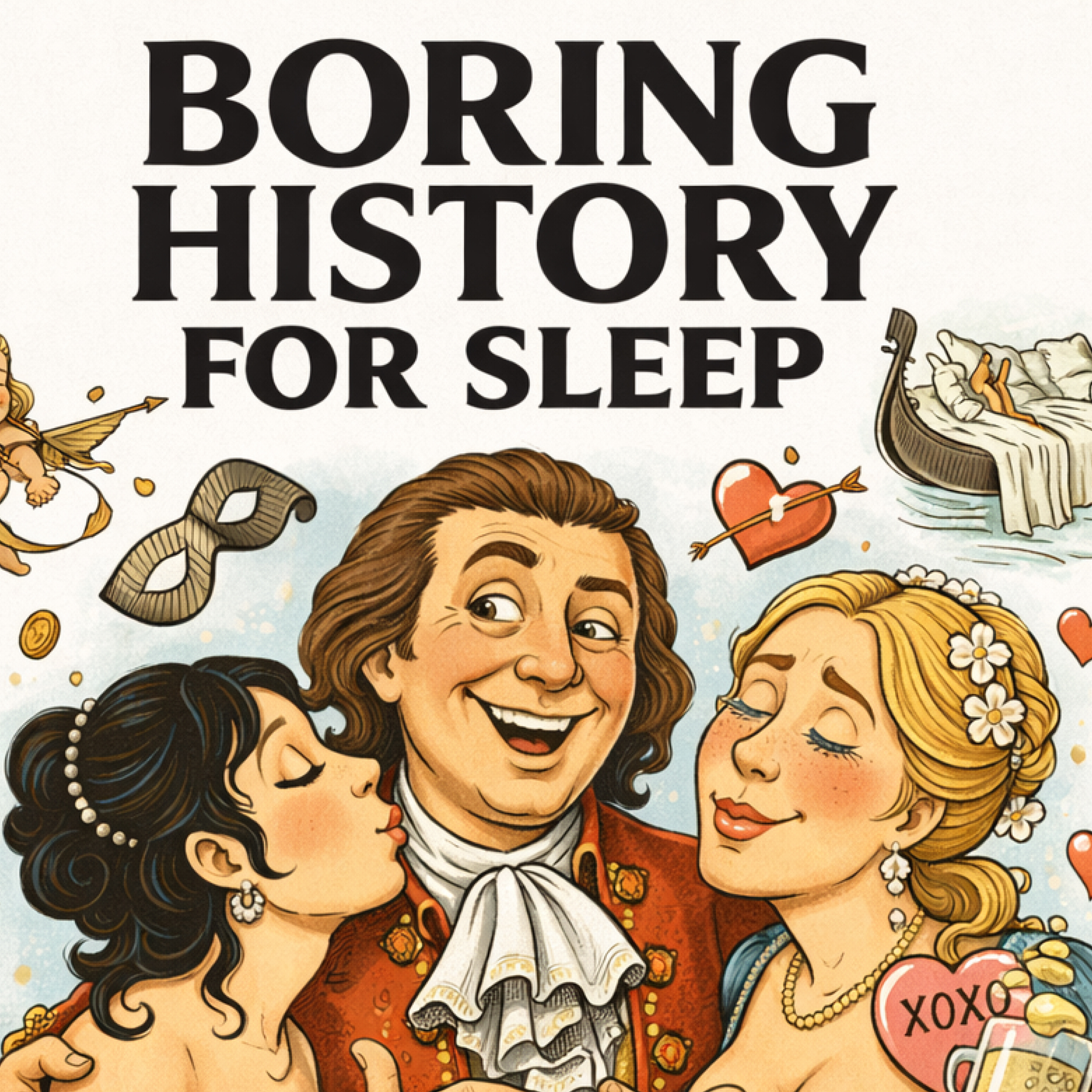 Giacomo Casanova — More Than Just a Legend 💌 | Boring History for Sleep cover art