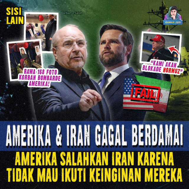 AMERIKA & IRAN GAGAL BERDAMAI ! PERANG BERLANJUT AKIBAT ISR4EL MASIH SERANG LEBANON cover art
