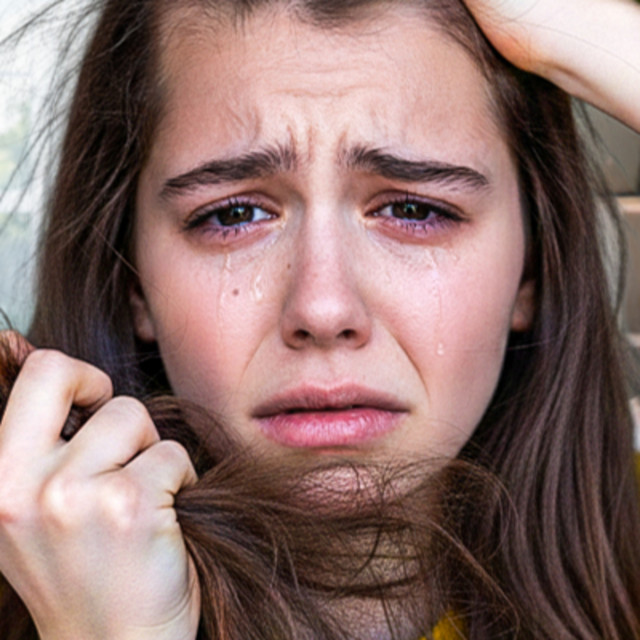 Girl Pulls Out Her Own Hair cover art