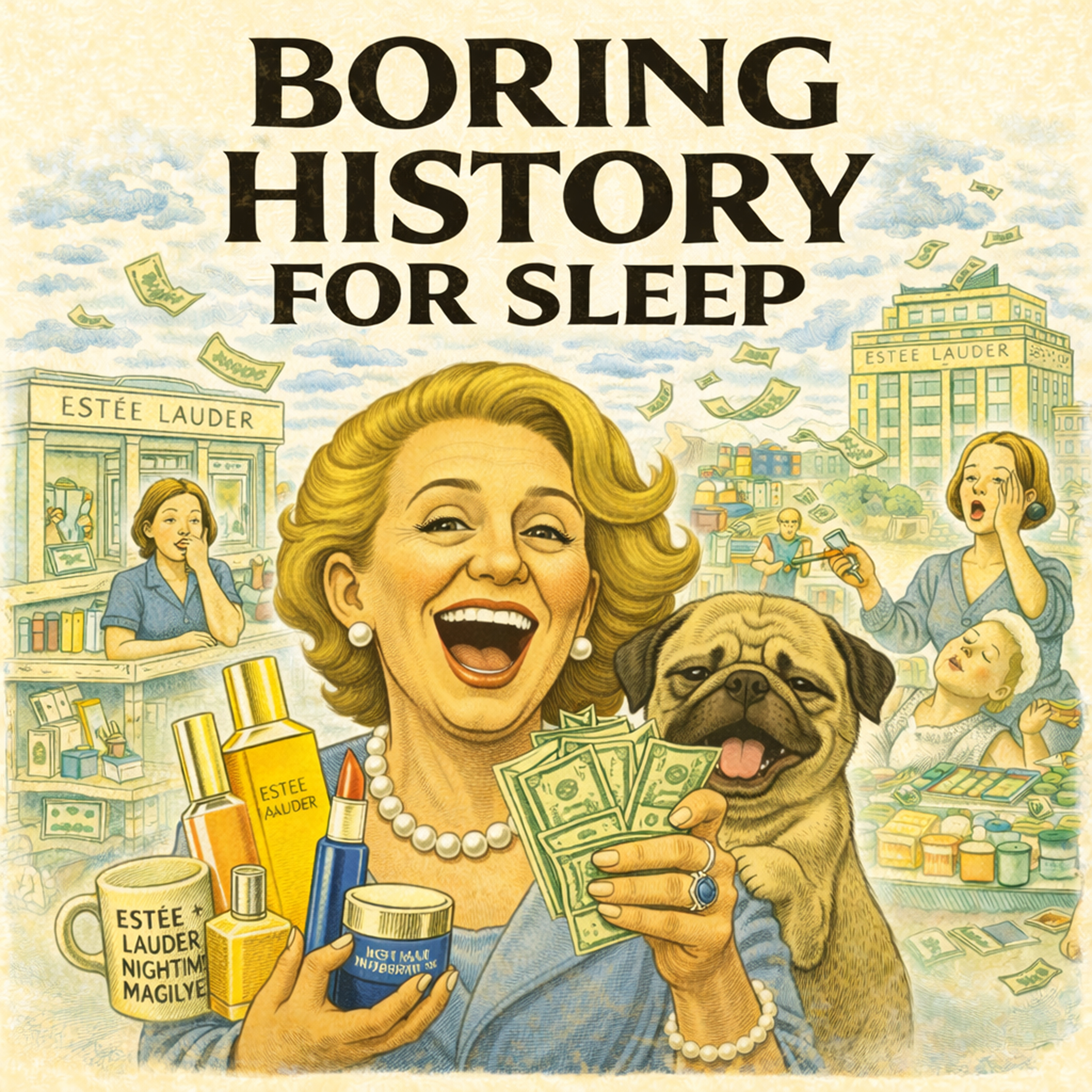 How Estée Lauder Built a Billion-Dollar Beauty Empire 💄✨ | Boring History For Sleep cover art