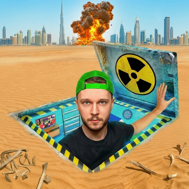 Je Construis un Bunker pour me Protéger des Bombes à Dubai.. cover art