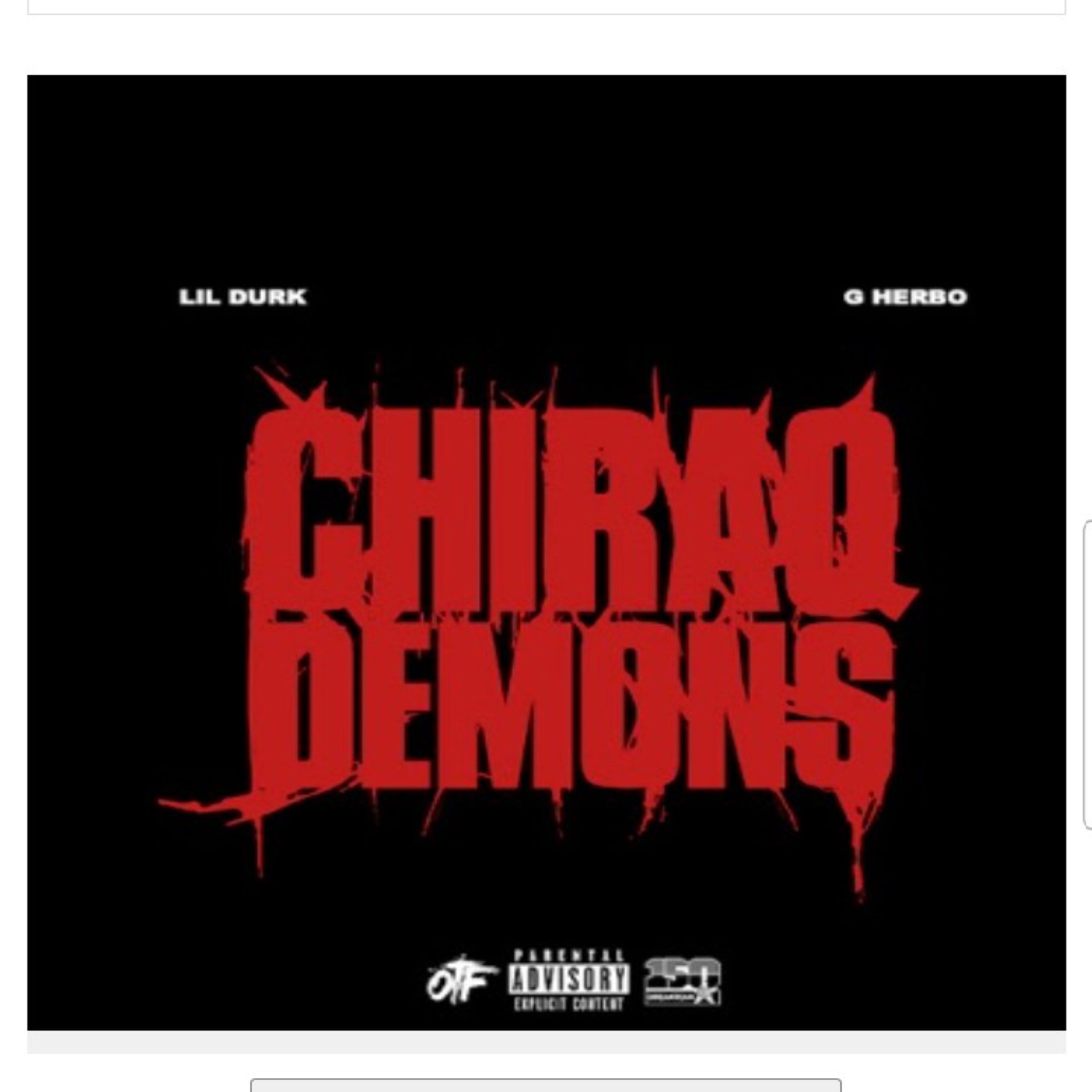 Lil Durk – Chiraq Demons ft. G Herbo cover art