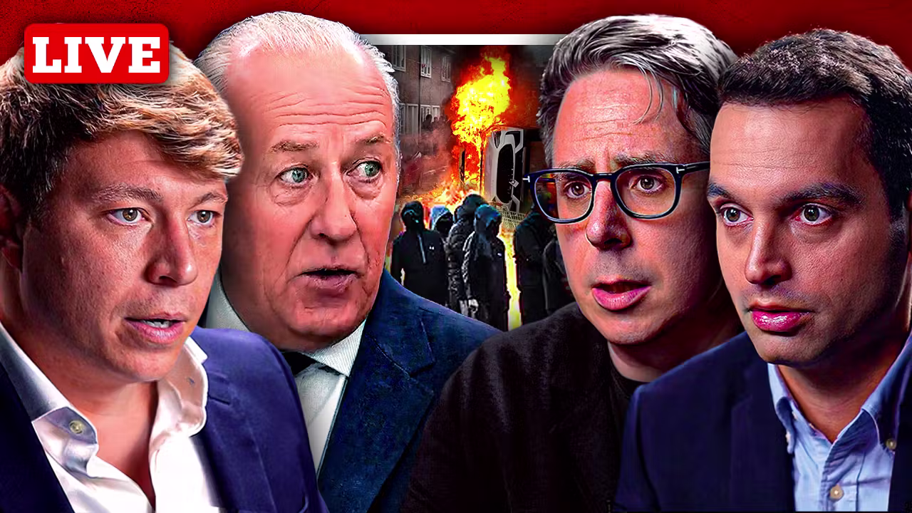 Belfast Riots & Migrant Stabbing Live Reaction with Peter Bleksley and Patrick Christys cover art