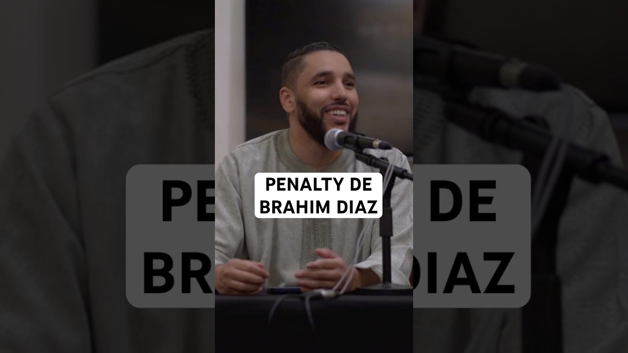 Penalty de Brahim Diaz