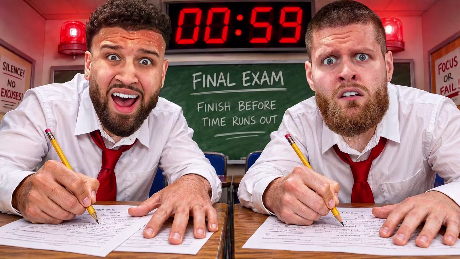 HARDEST HIGH SCHOOL EXAM CHALLENGE! -You Should Know Podcast- cover art