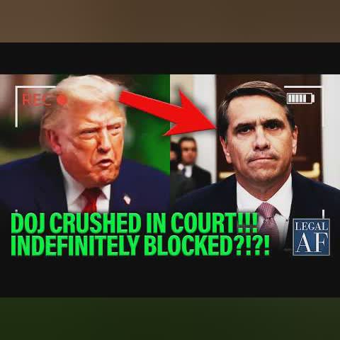 Trump DOJ LIT UP in Court By FURIOUS JUDGE…BLOCKS SLUSH FUND Indefinitely!?!? cover art