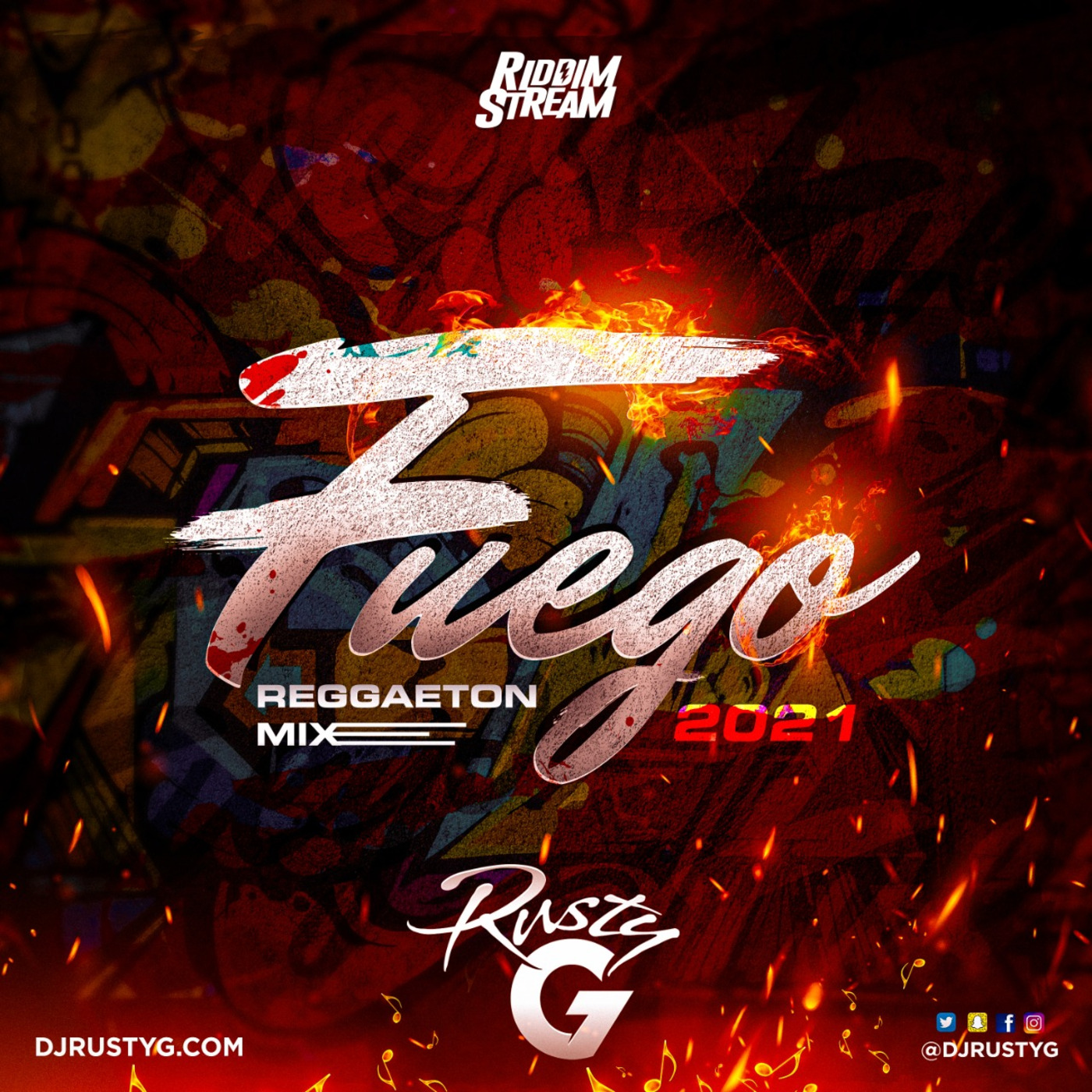 Fuego 2021 (Reggaeton Mix) cover art