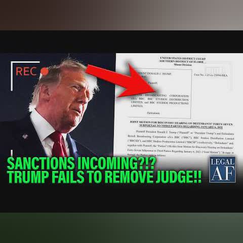 Trump SWEATS as Federal Judge Threatens SANCTIONS in BBC Case!!! cover art