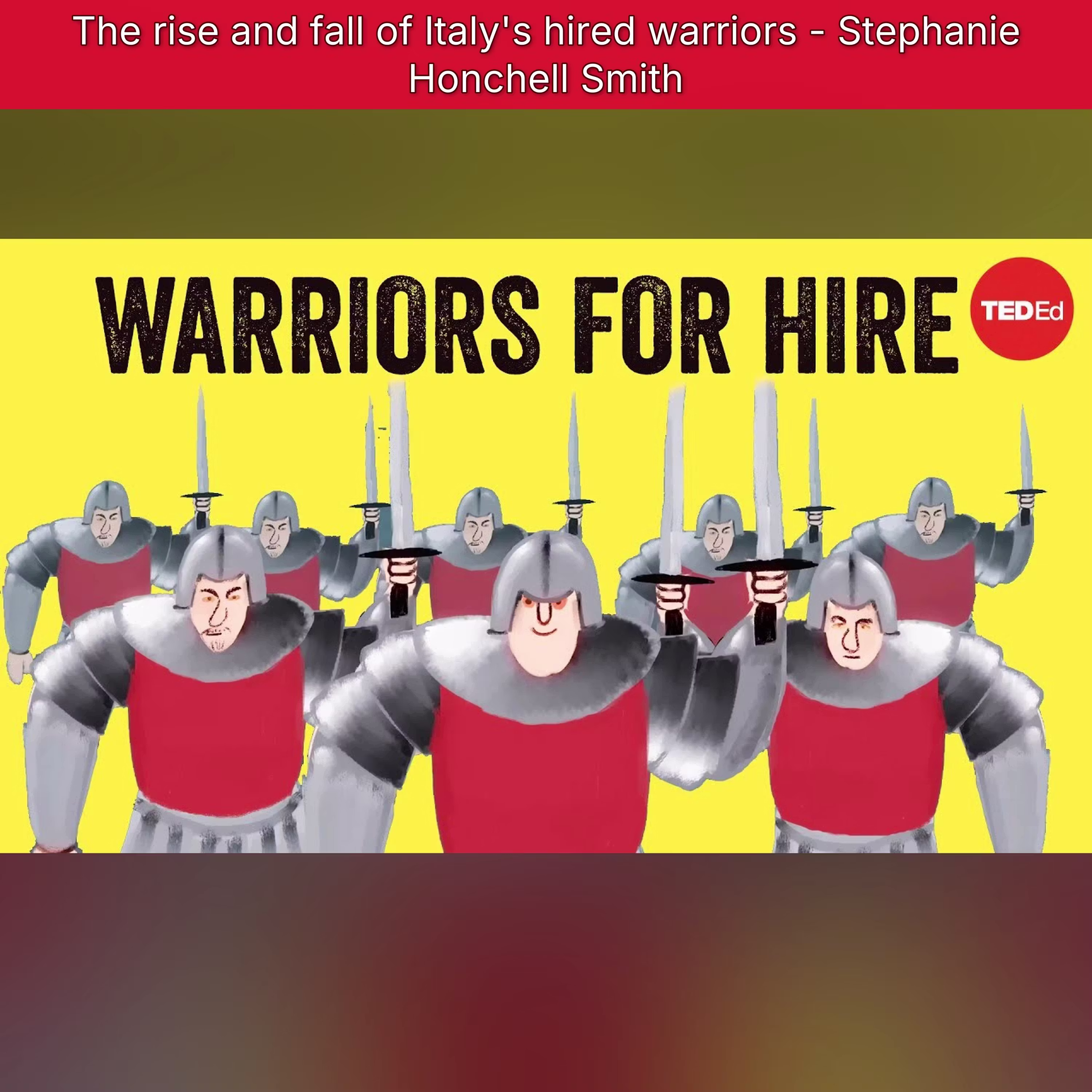 The rise and fall of Italy's hired warriors - Stephanie Honchell Smith cover art