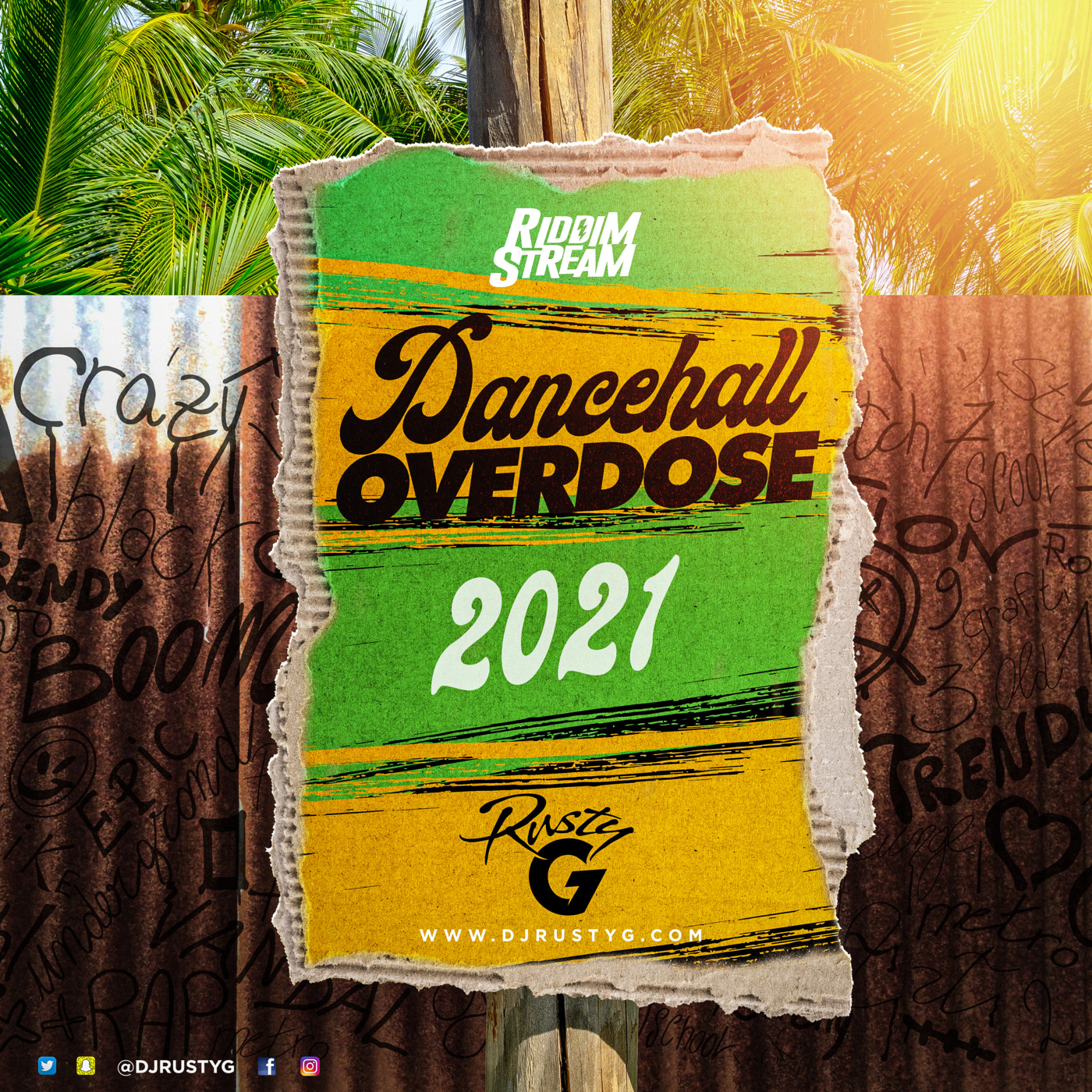 Dancehall Overdose 2021(Dancehall Mix) - Raw cover art
