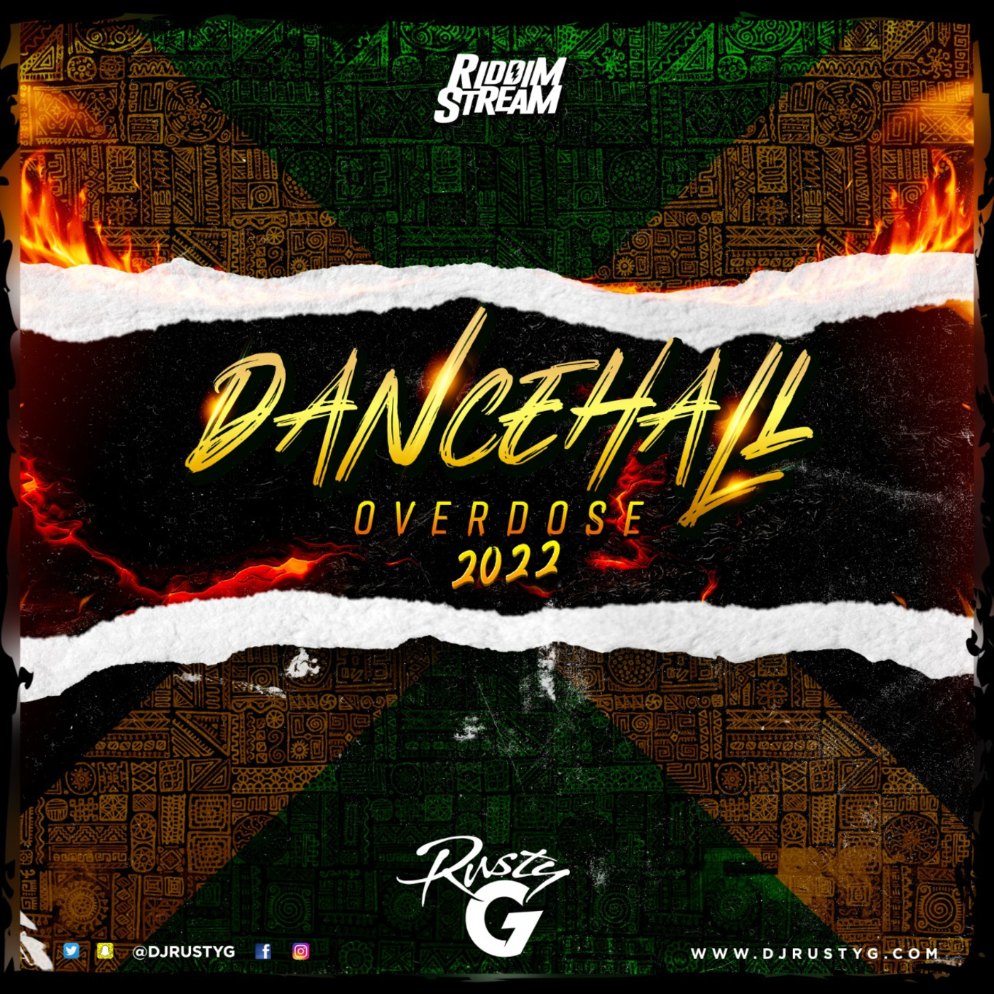 Dancehall Overdose 2022 (Dancehall Mix) - Raw cover art