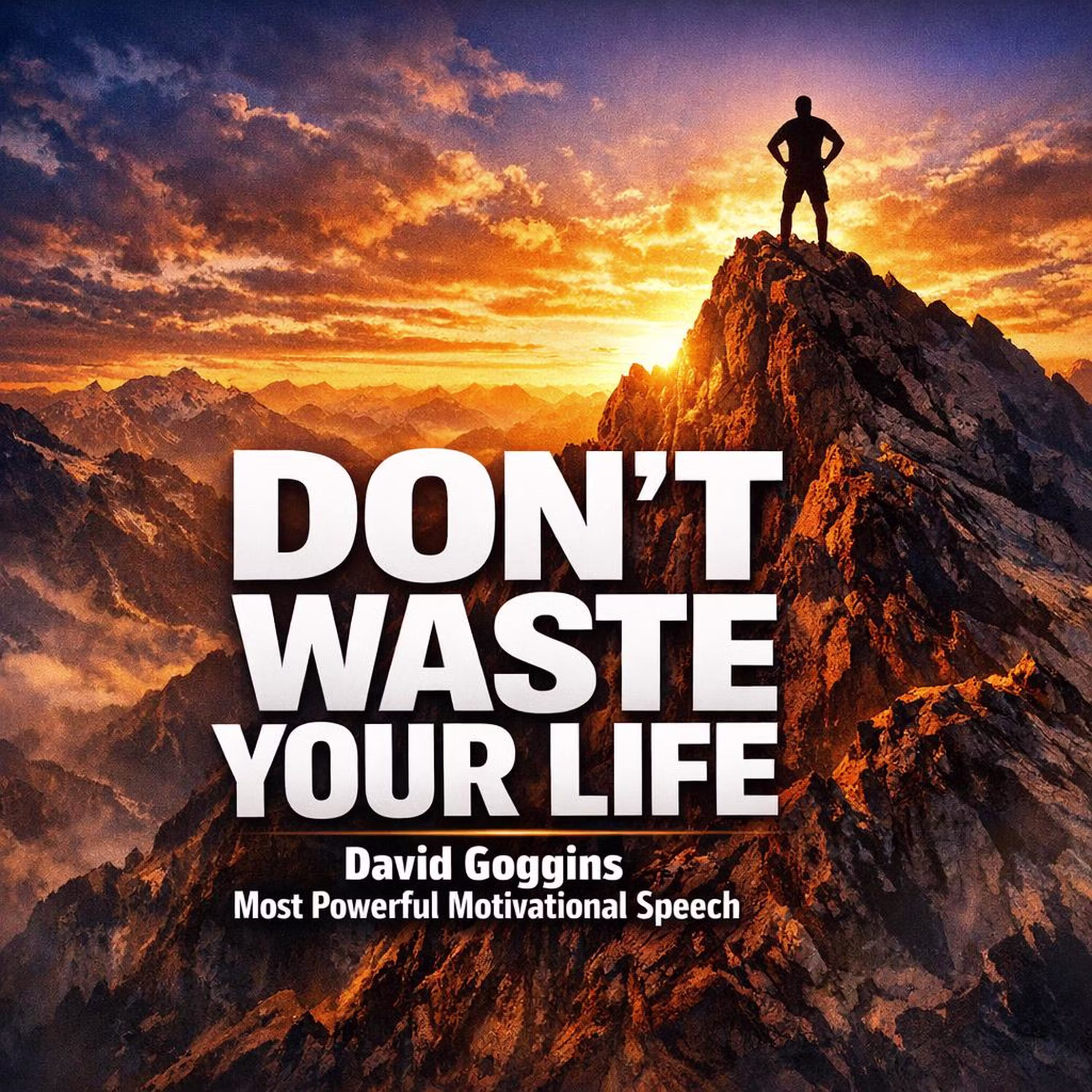 DON'T WASTE YOUR LIFE: Uncover David Goggins' Most Powerful Motivational Speech cover art