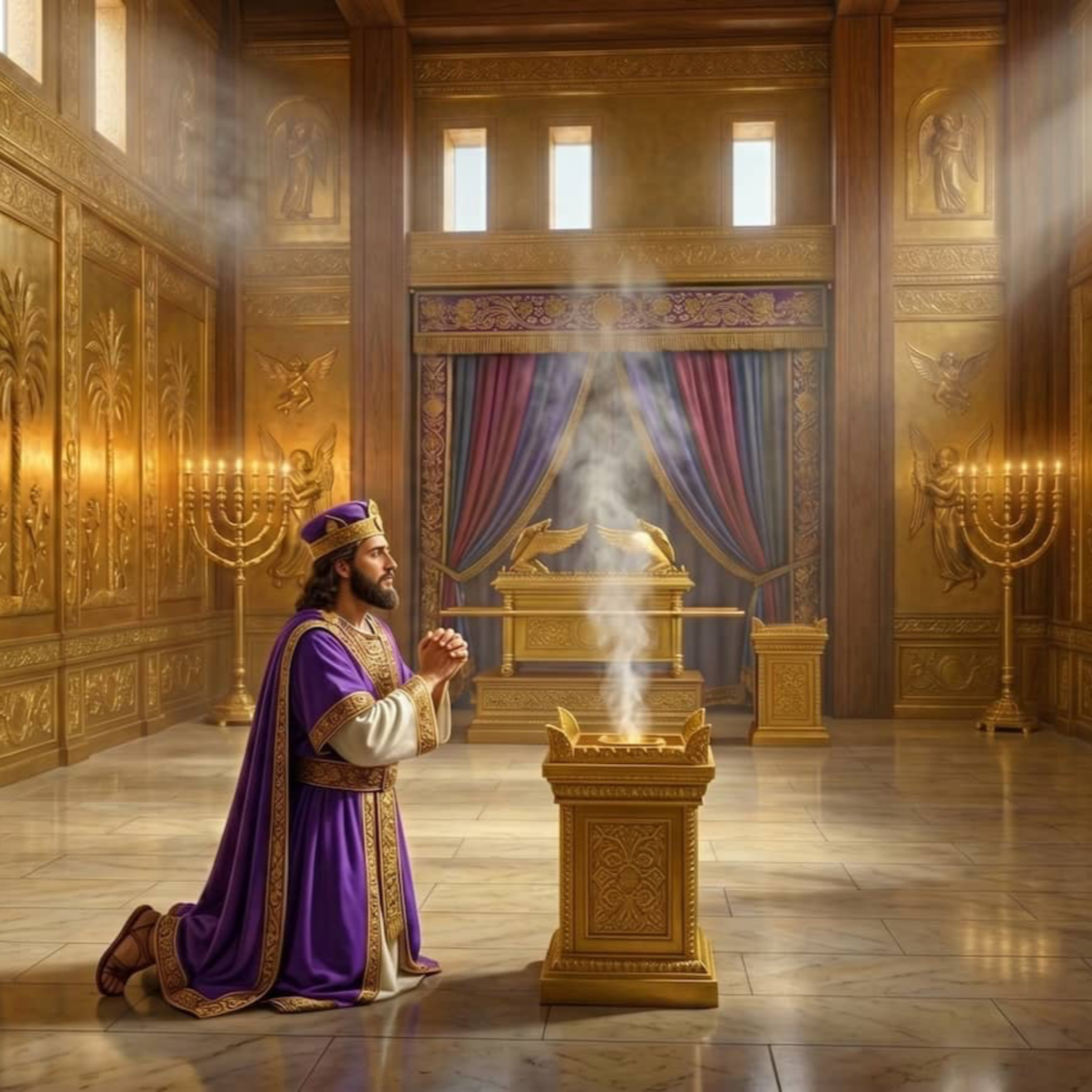 321. 1 Rois 9 - Dieu apparait une seconde fois à Salomon cover art