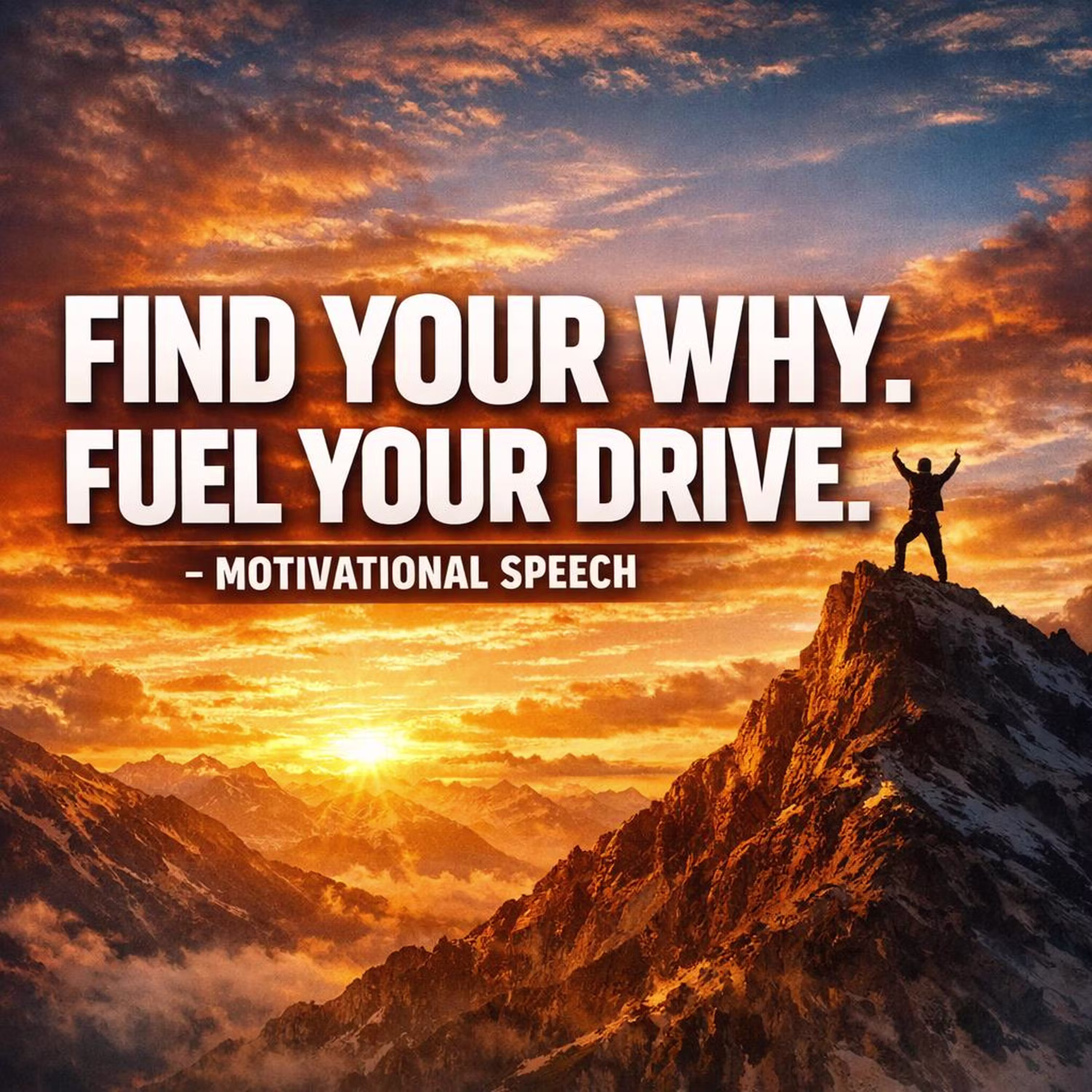 Find Your Why: Fuel Your Drive with This Motivational Speech cover art