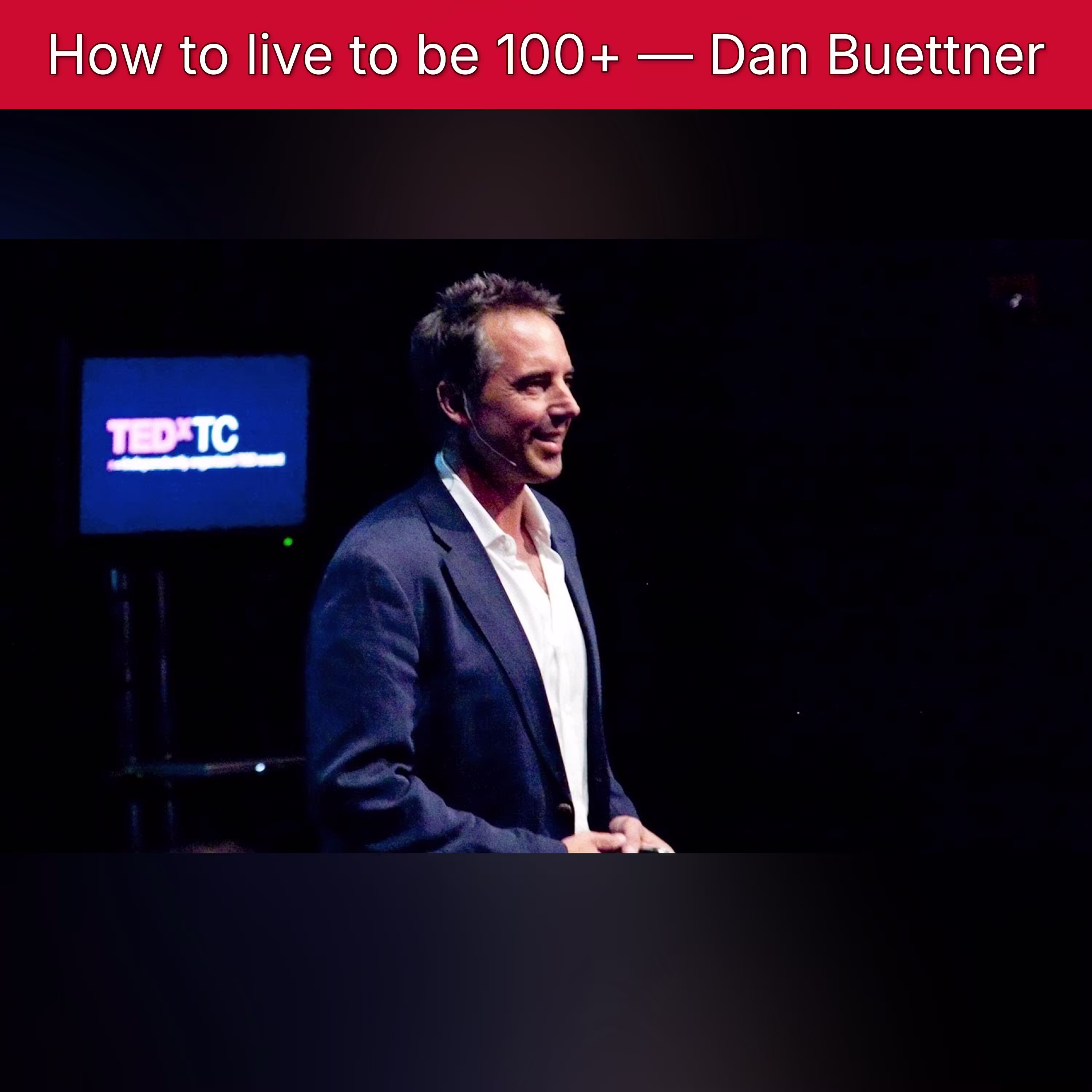 How to live to be 100+ — Dan Buettner cover art