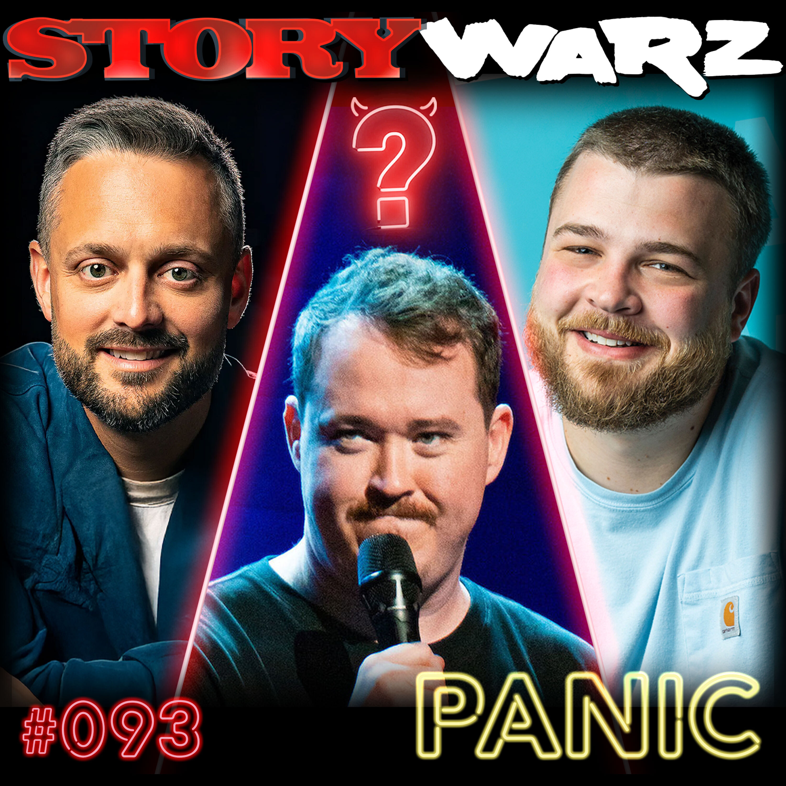 093. Shane Gillis, Nate Bargatze, Aaron Weber | Panic cover art