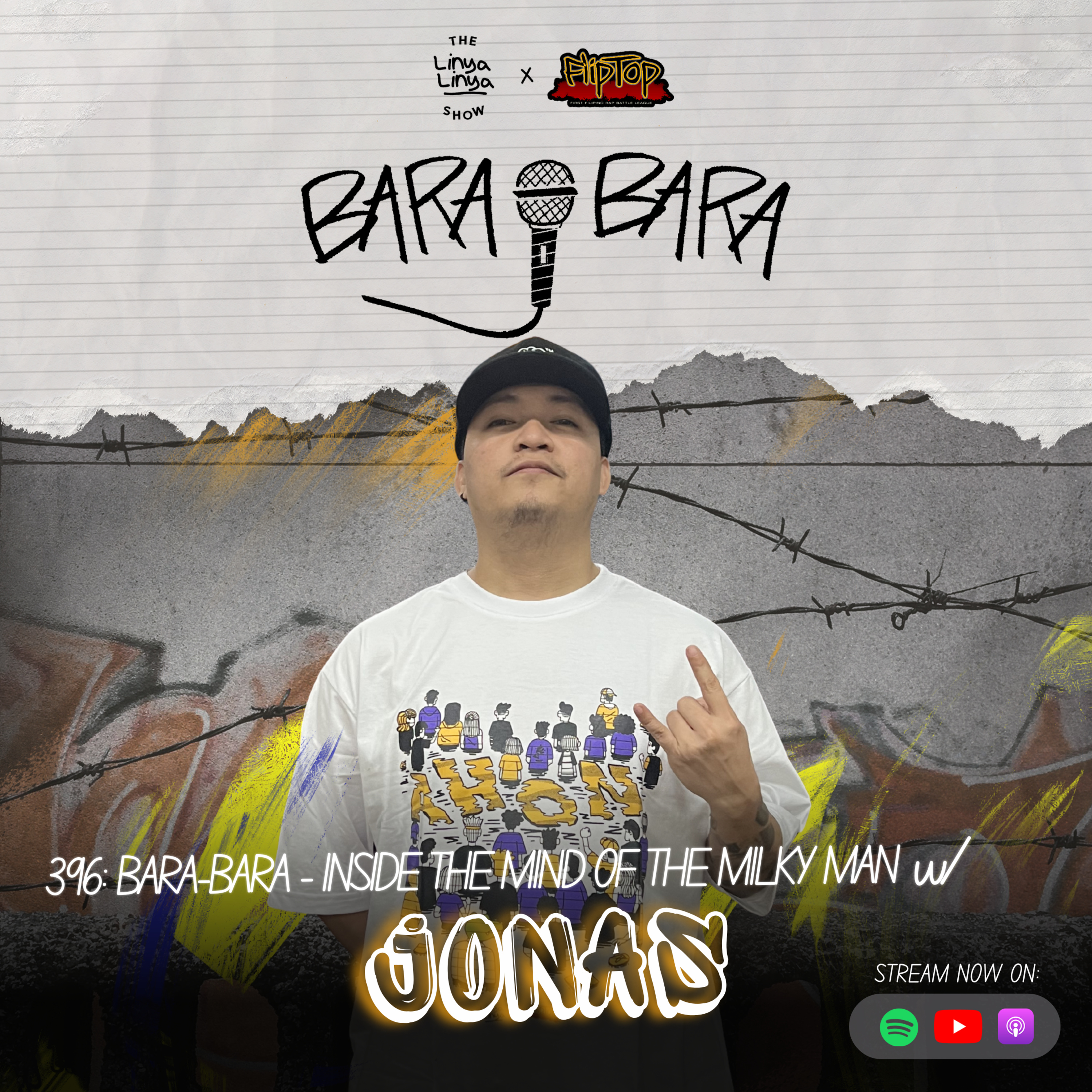 396: Bara-Bara - Inside the Mind of the Milky Man w/ JONAS cover art