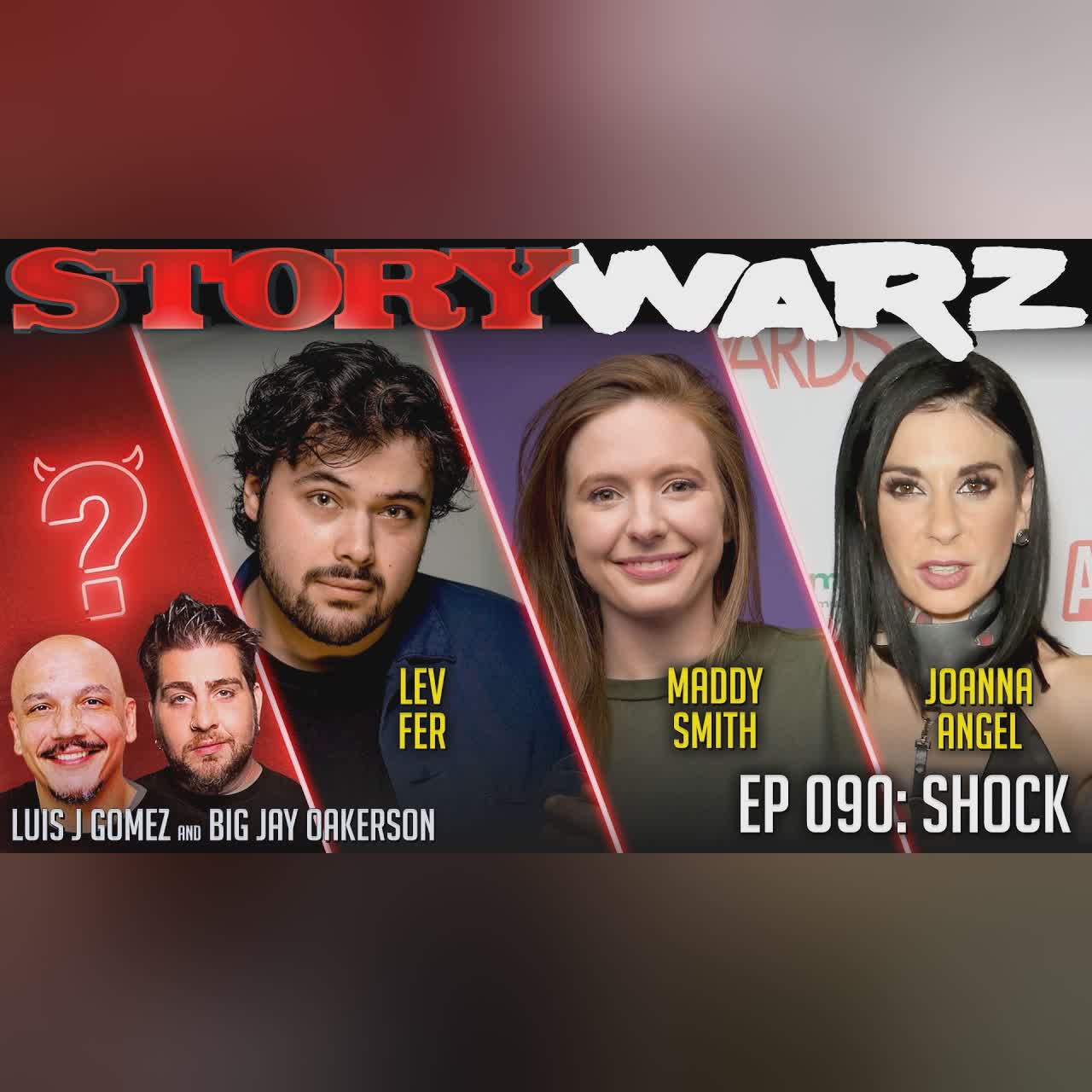 Maddy Smith vs Lev Fer vs Joanna Angel | Story Warz | Episode 090: Shock cover art