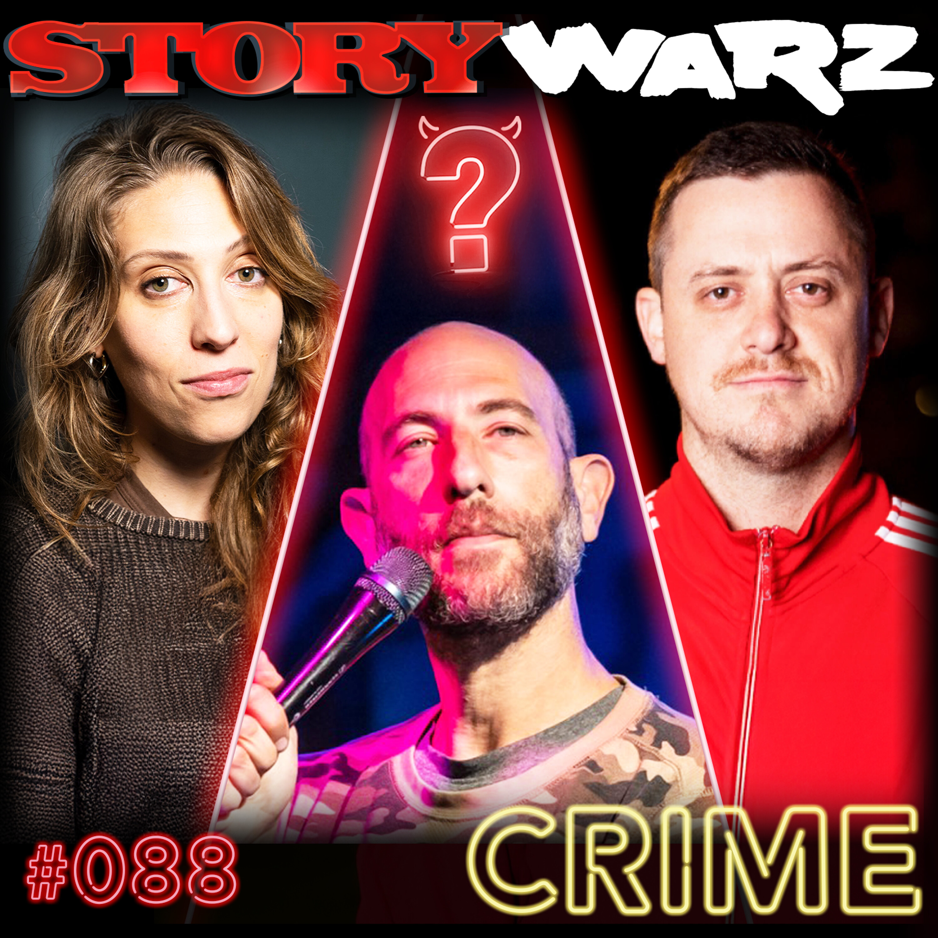 088. Ari Shaffir, Jordan Jensen, Colum Tyrrell | Crime cover art