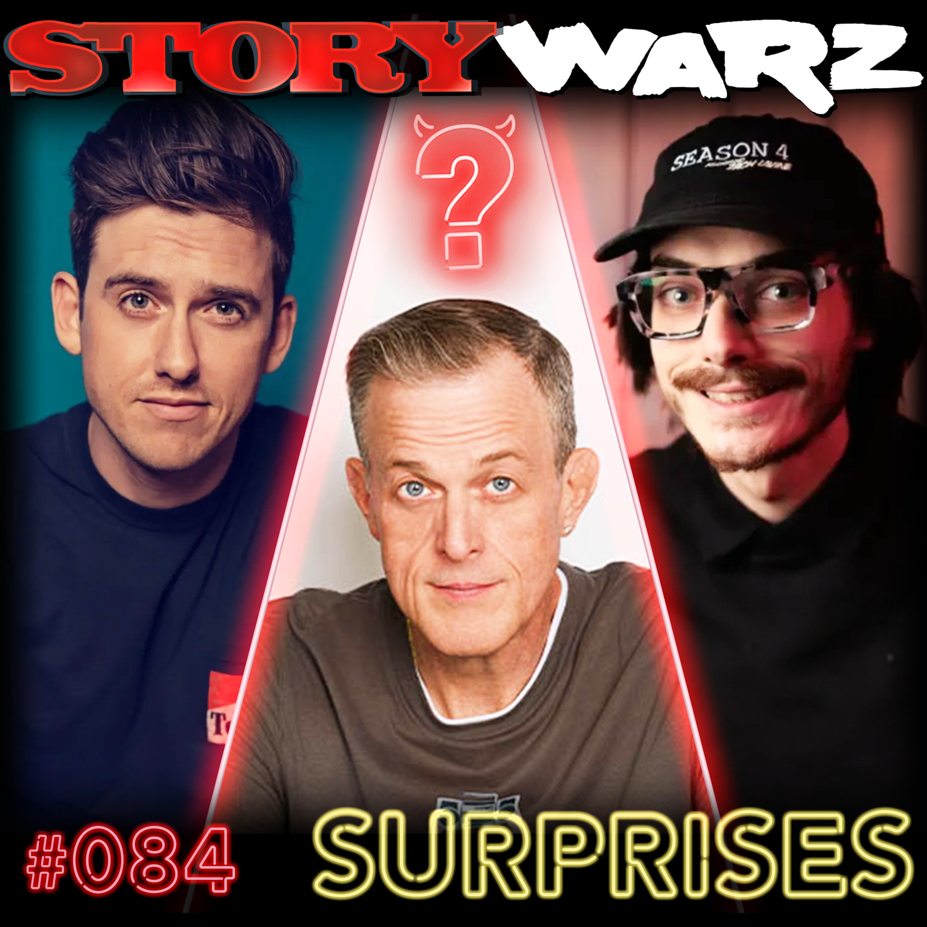 084. Billy Gardell, Mike Feeney, Tristan Bowling | Surprises cover art