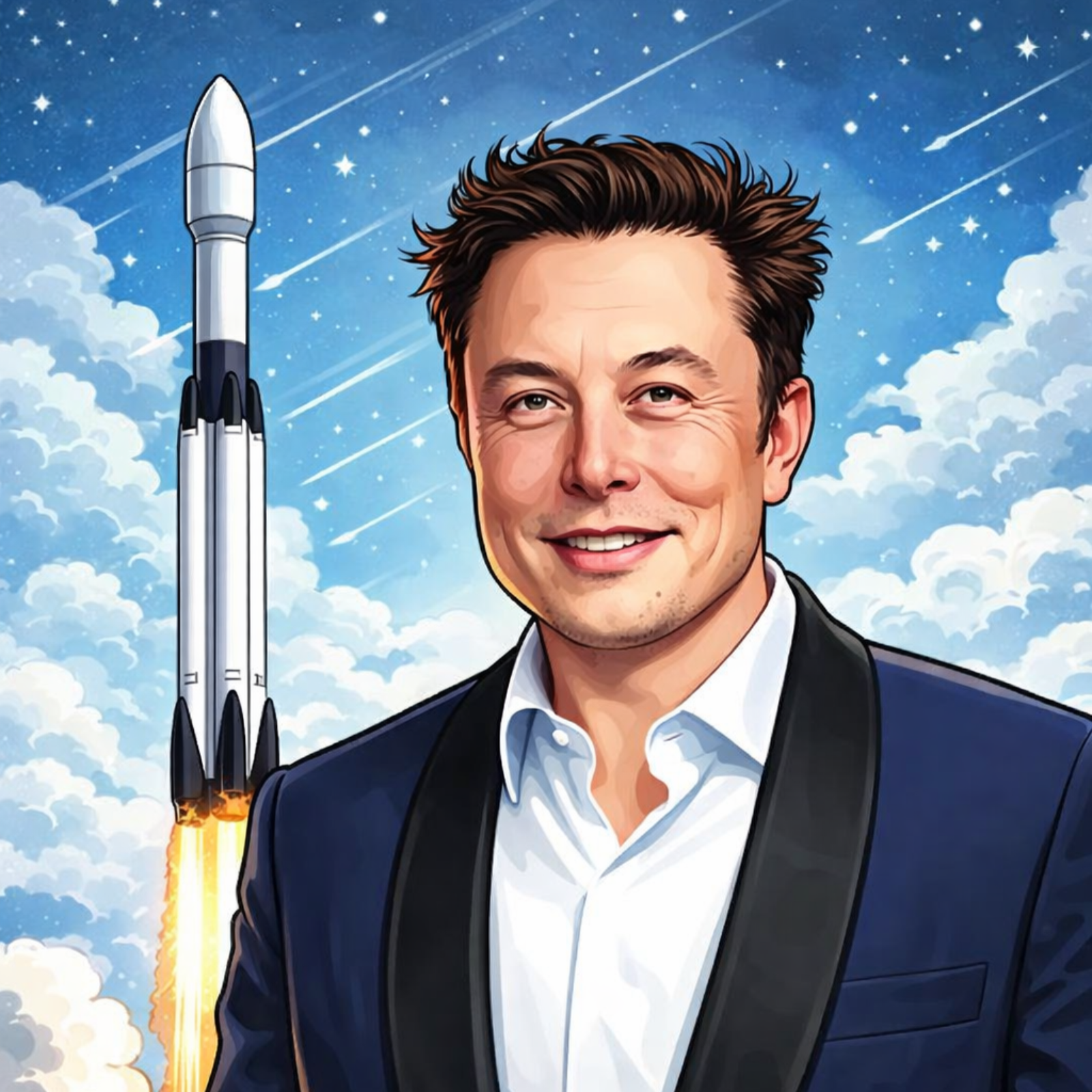 English Listening Practice (A2–B1) | Elon Musk Story | Improve Speaking with Easy English Podcast cover art