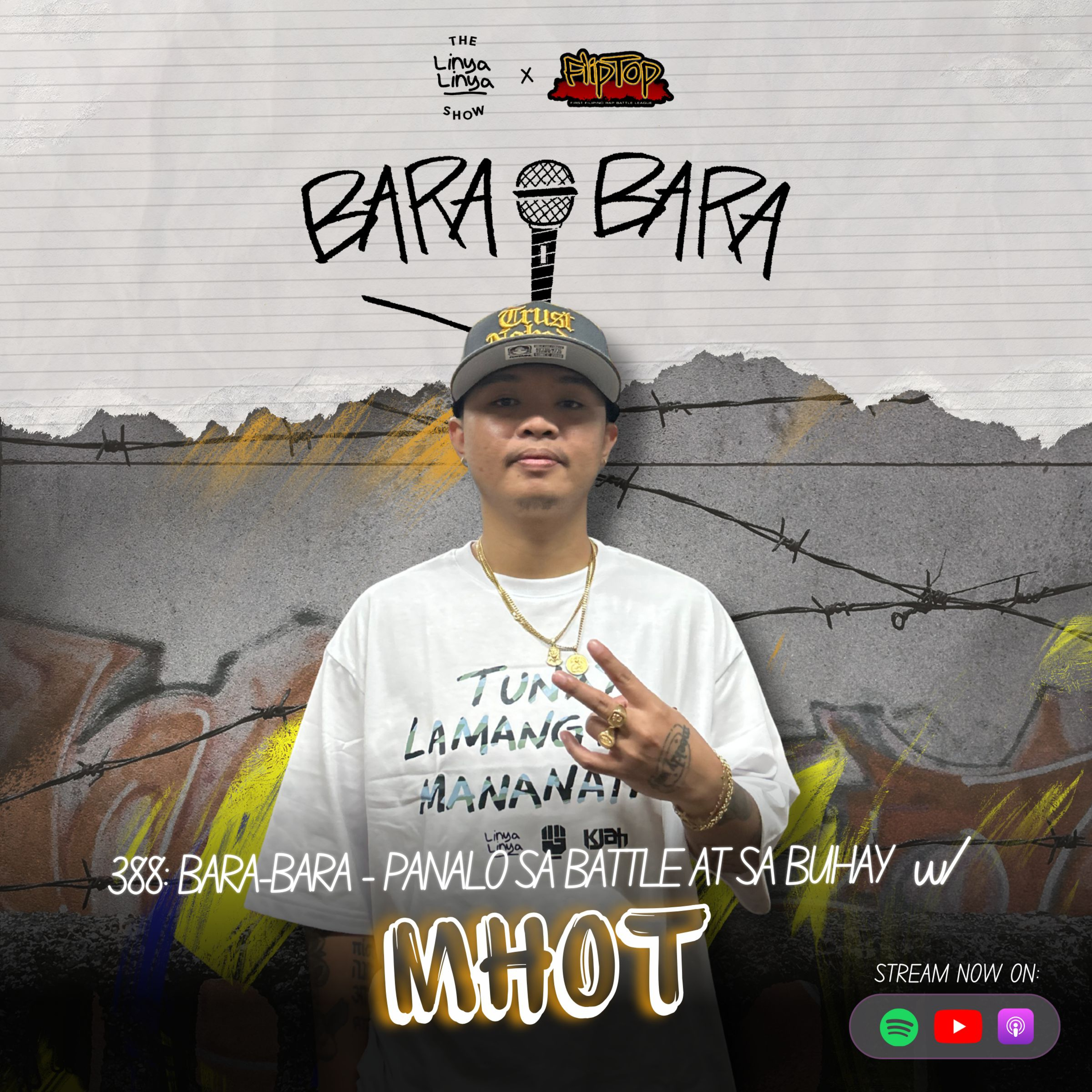 388: Bara-Bara - Panalo sa Battle at sa Buhay w/ MHOT cover art