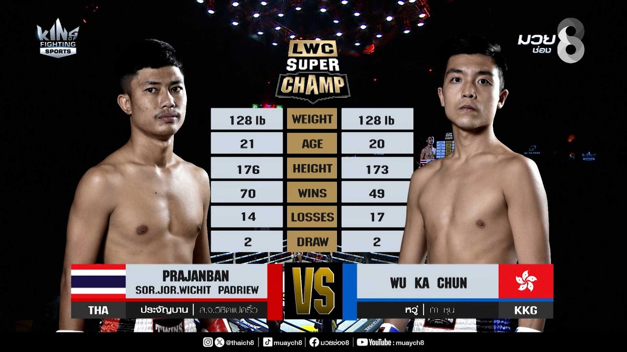 คู่เด็ดมวยมันส์ | ประจัญบาน ส.จ.วิชิตแปดริ้ว ดลว หวู่ กา ชุน
