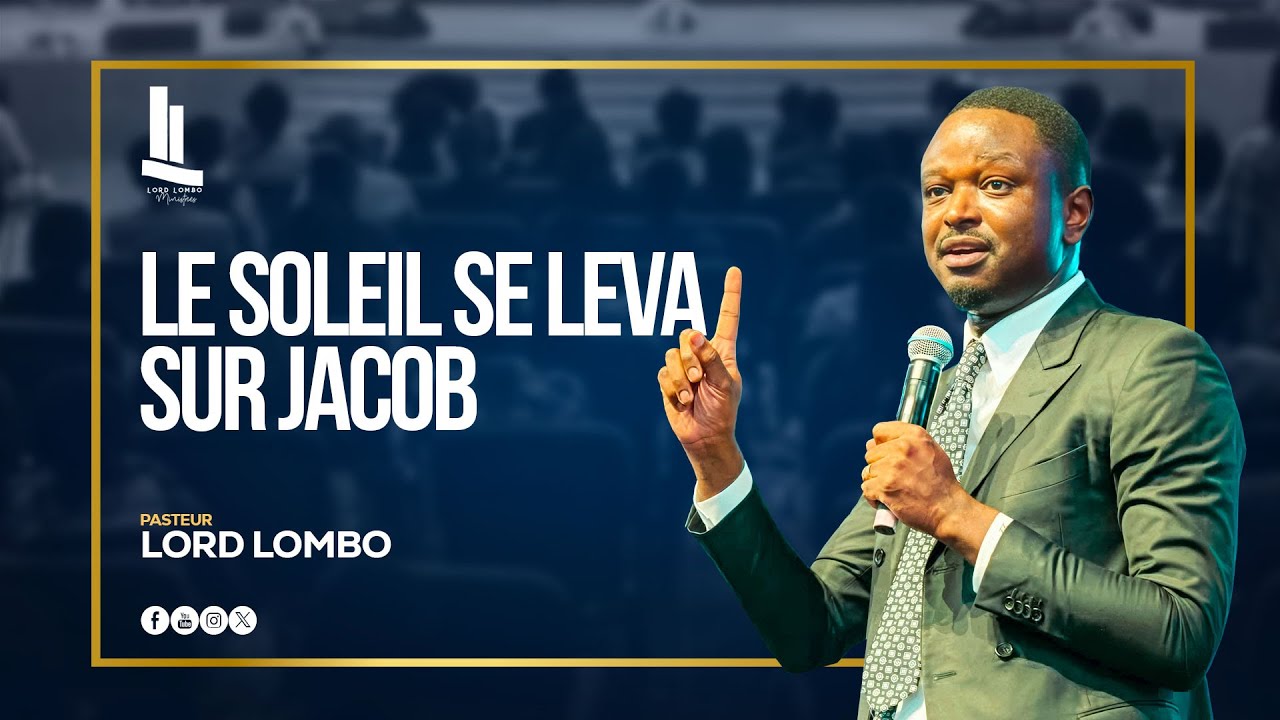 Le soleil se leva sur Jacob || PASTEUR LORD LOMBO cover art