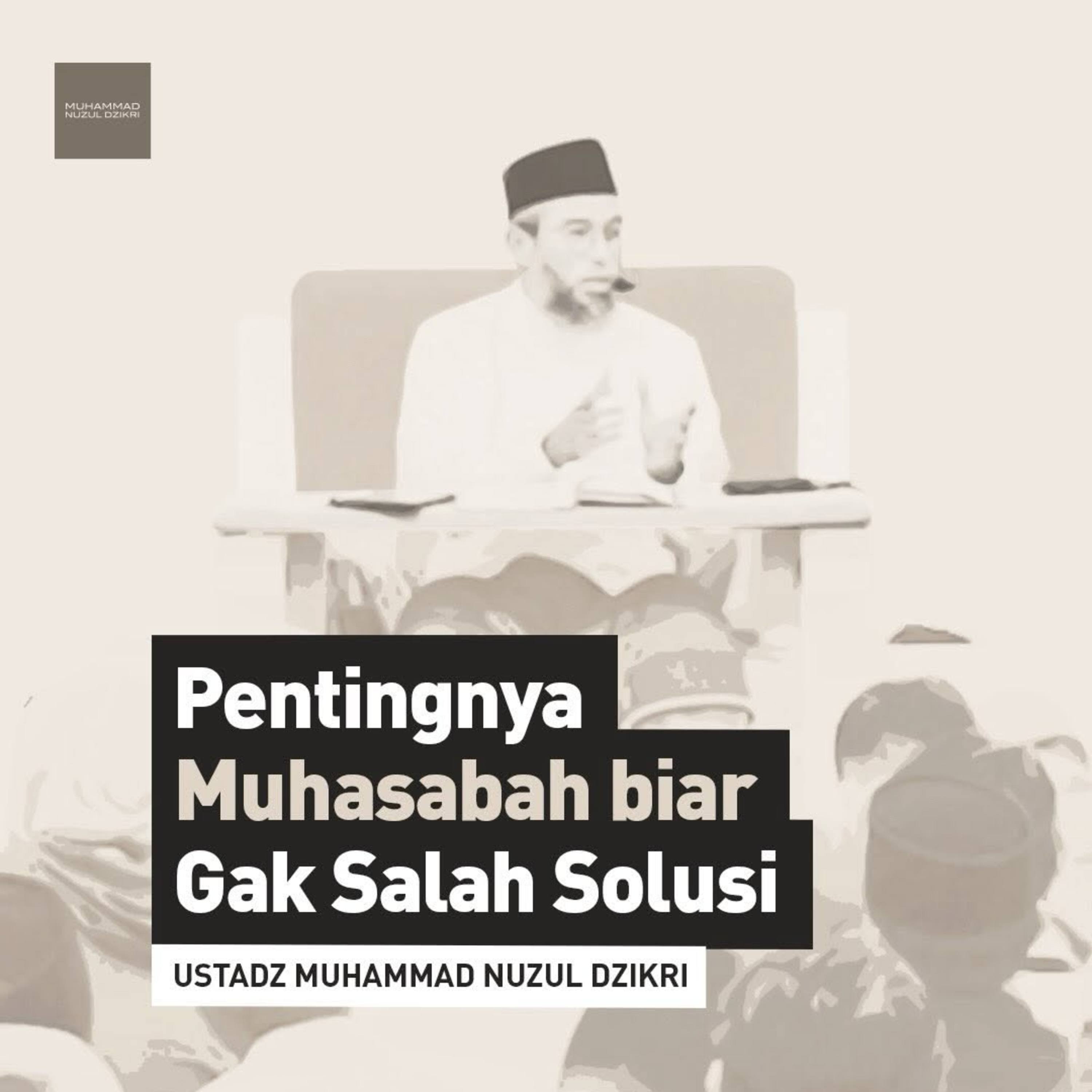 Pentingnya Muhasabah biar Gak Salah Solusi (The Importance of Muhasabah to Avoid the Wrong Solution) cover art