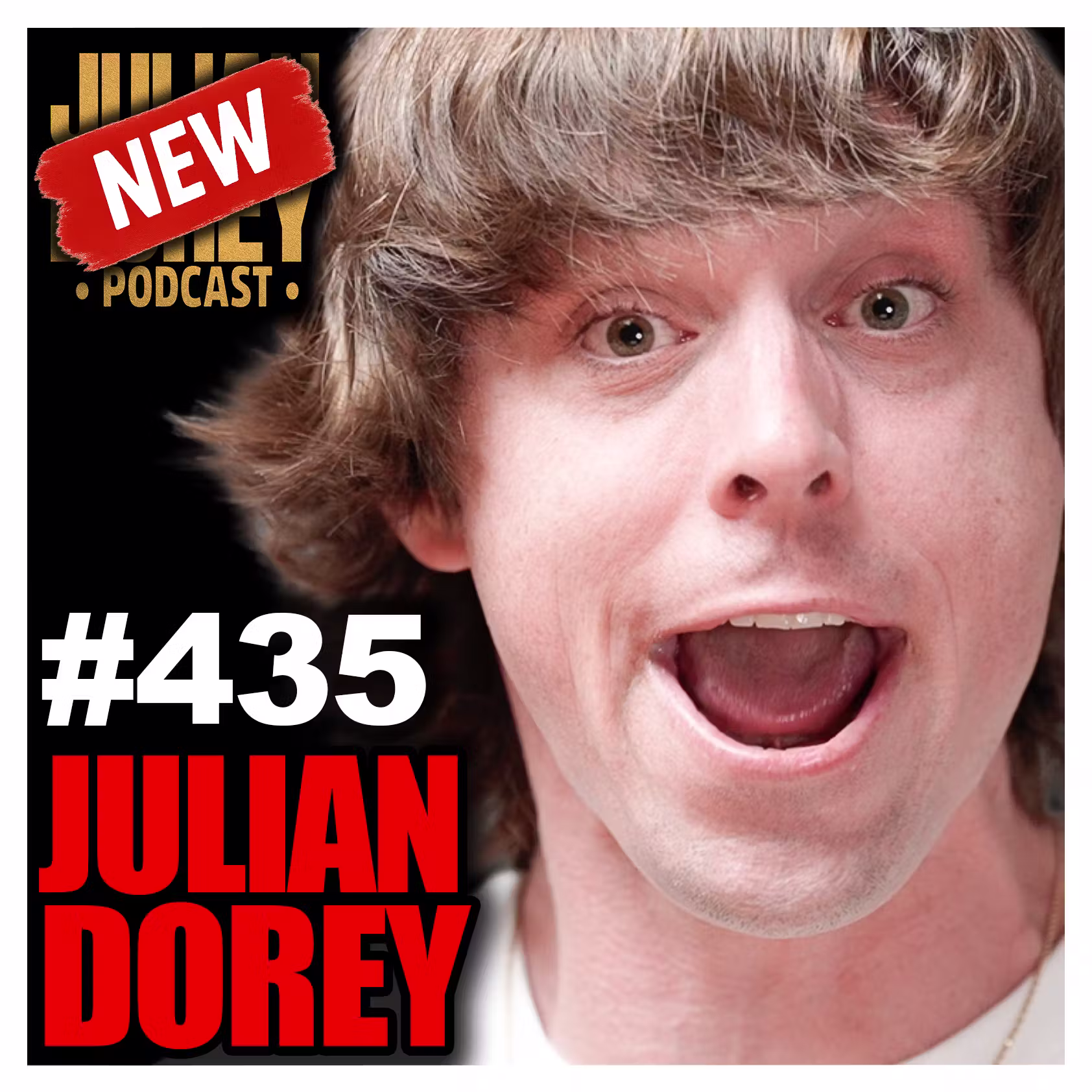 #435 - BOMBSHELL Epstein Trump Report Proves COVERUP | Julian Dorey cover art