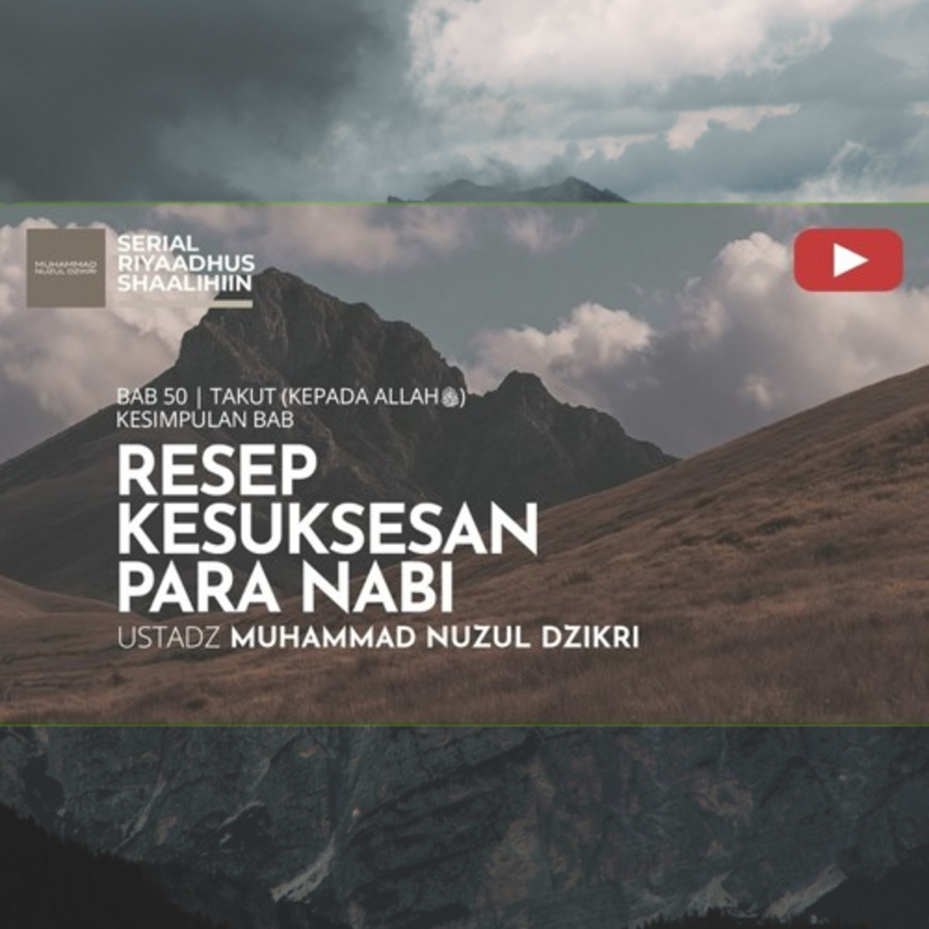 Riyaadhus Shaalihiin 2123. "RESEP KESUKSESAN PARA NABI" cover art