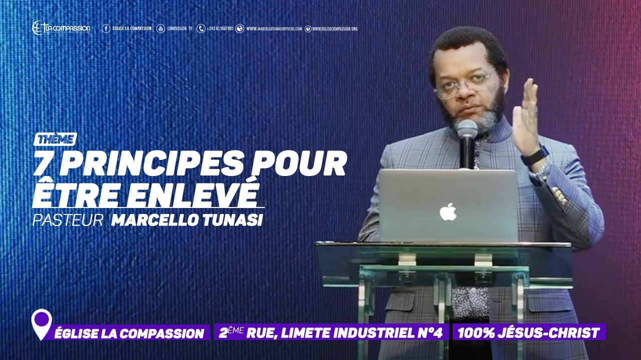 7 Principes pour être enlevé - Pasteur MARCELLO TUNASI cover art