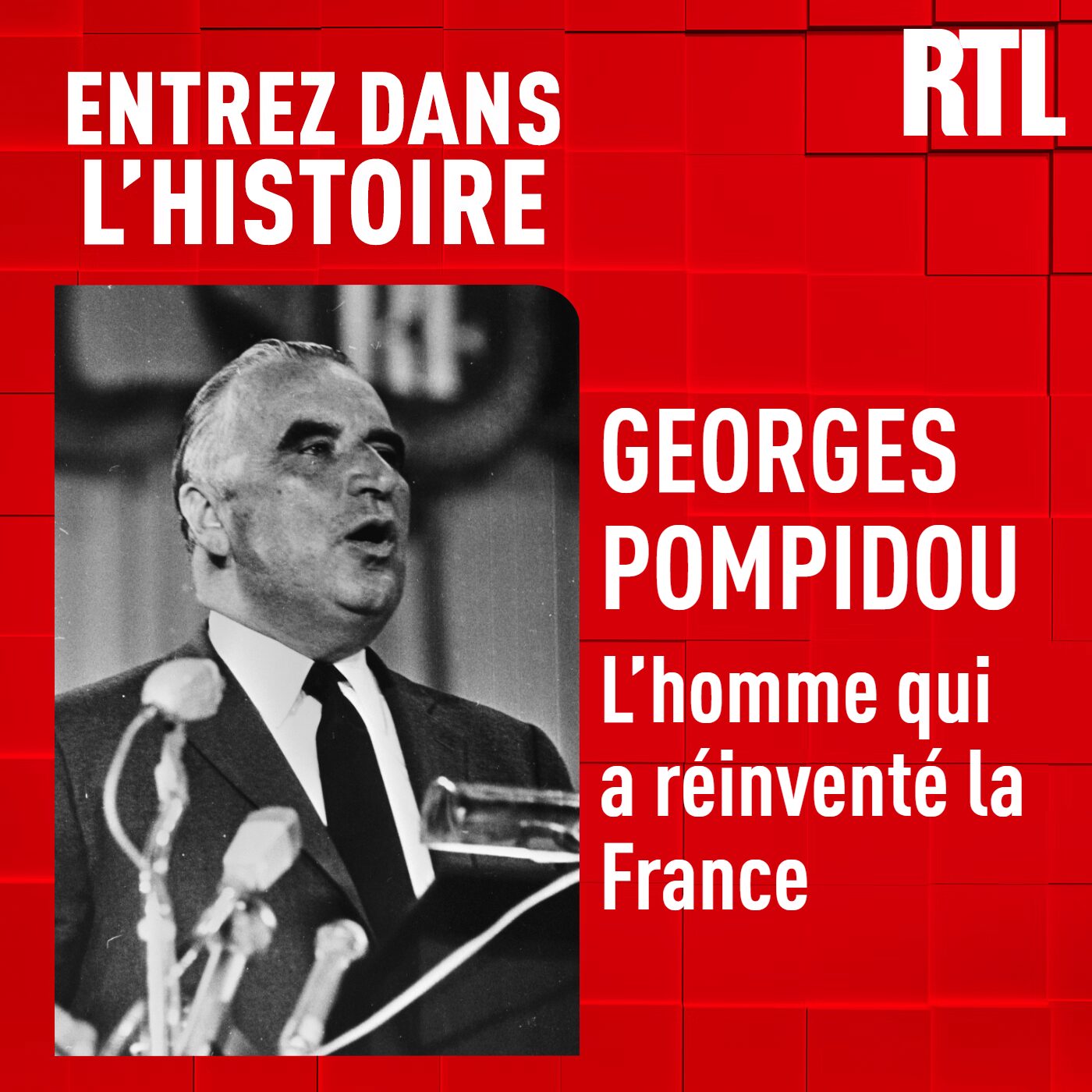 Georges Pompidou : l'homme qui a réinventé la France cover art