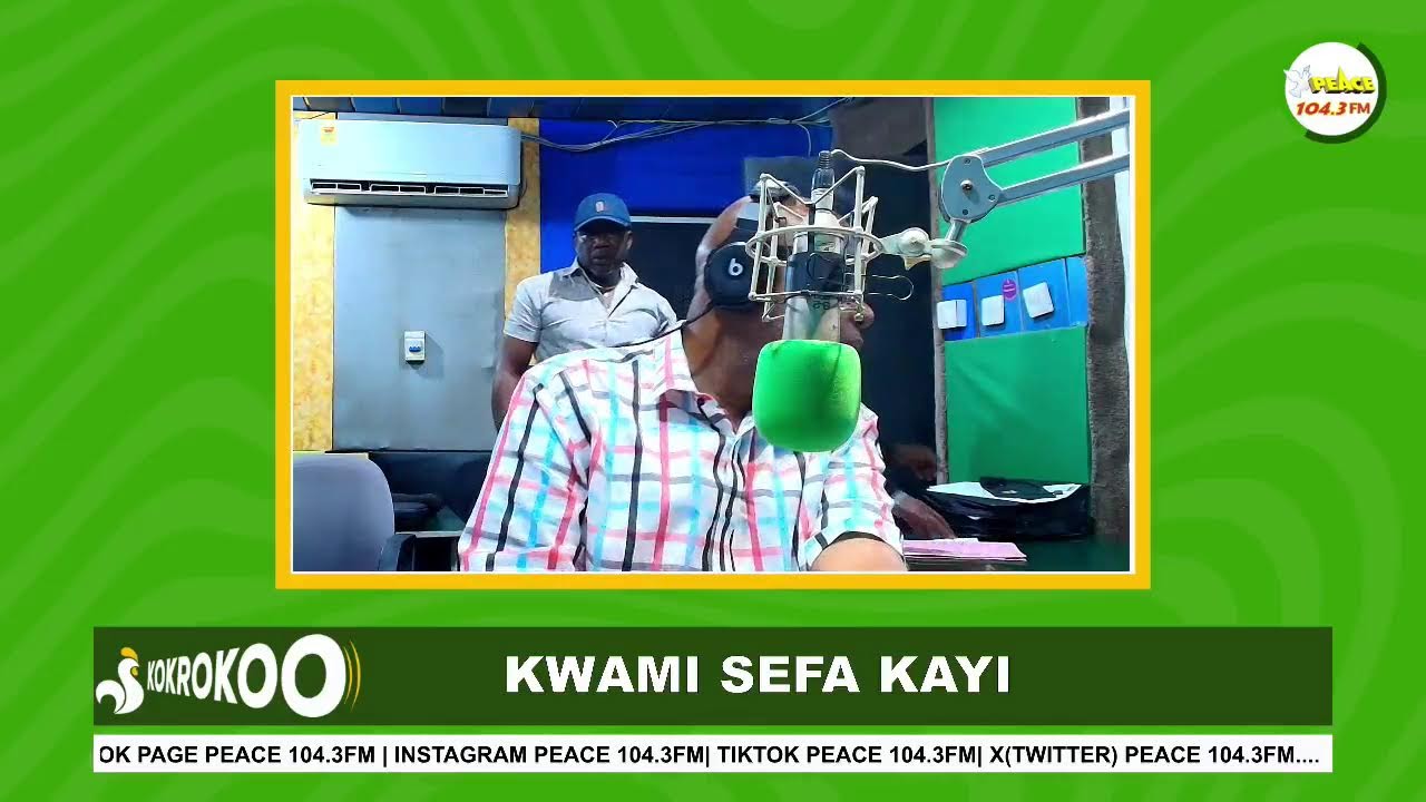Kokrokoo Discussion Segment On Peace 104.3 FM (15/05/2026) cover art