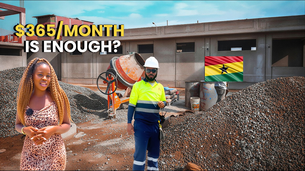 HOW MUCH DOES AN AVERAGE GHANAIAN SPEND PER MONTH WHILE LIVING IN GHANA? cover art