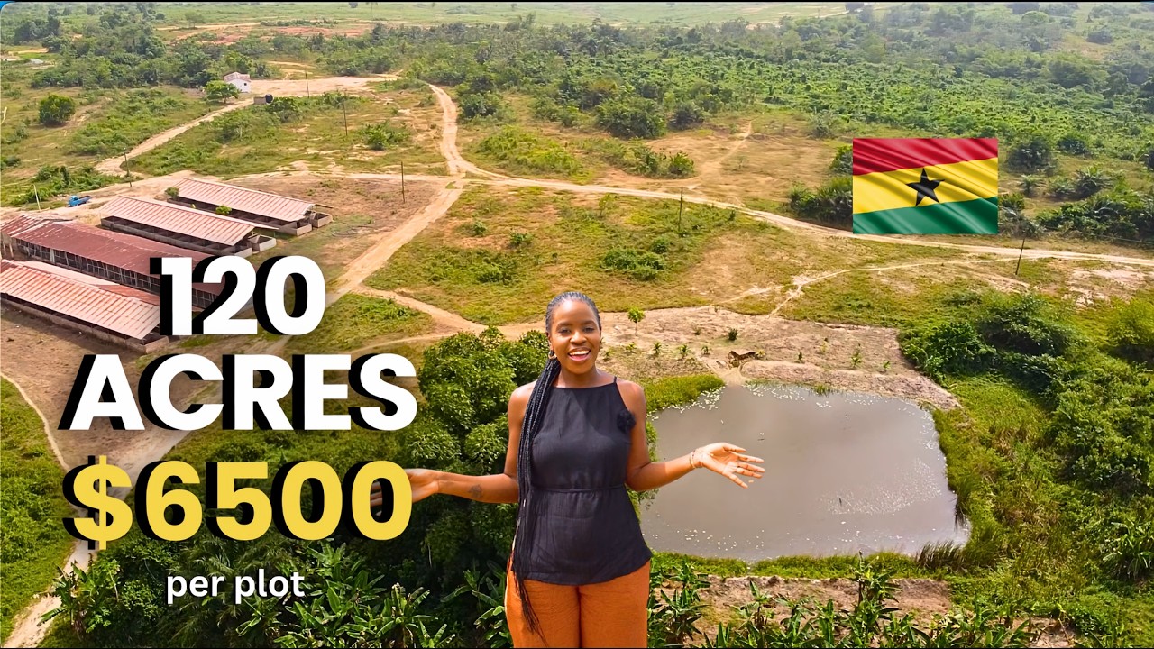 120 ACRES OF LAND SELLING IN THE CENTRAL REGION OF GHANA cover art