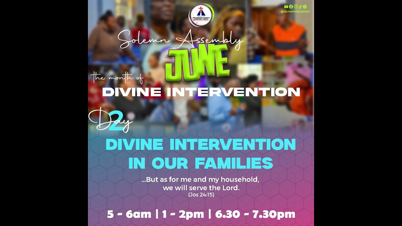SOLEMN ASSEMBLY|| DAY TWO|| 2ND JUNE 26'- DIVINE INTERVENTION IN OUR FAMILIES cover art