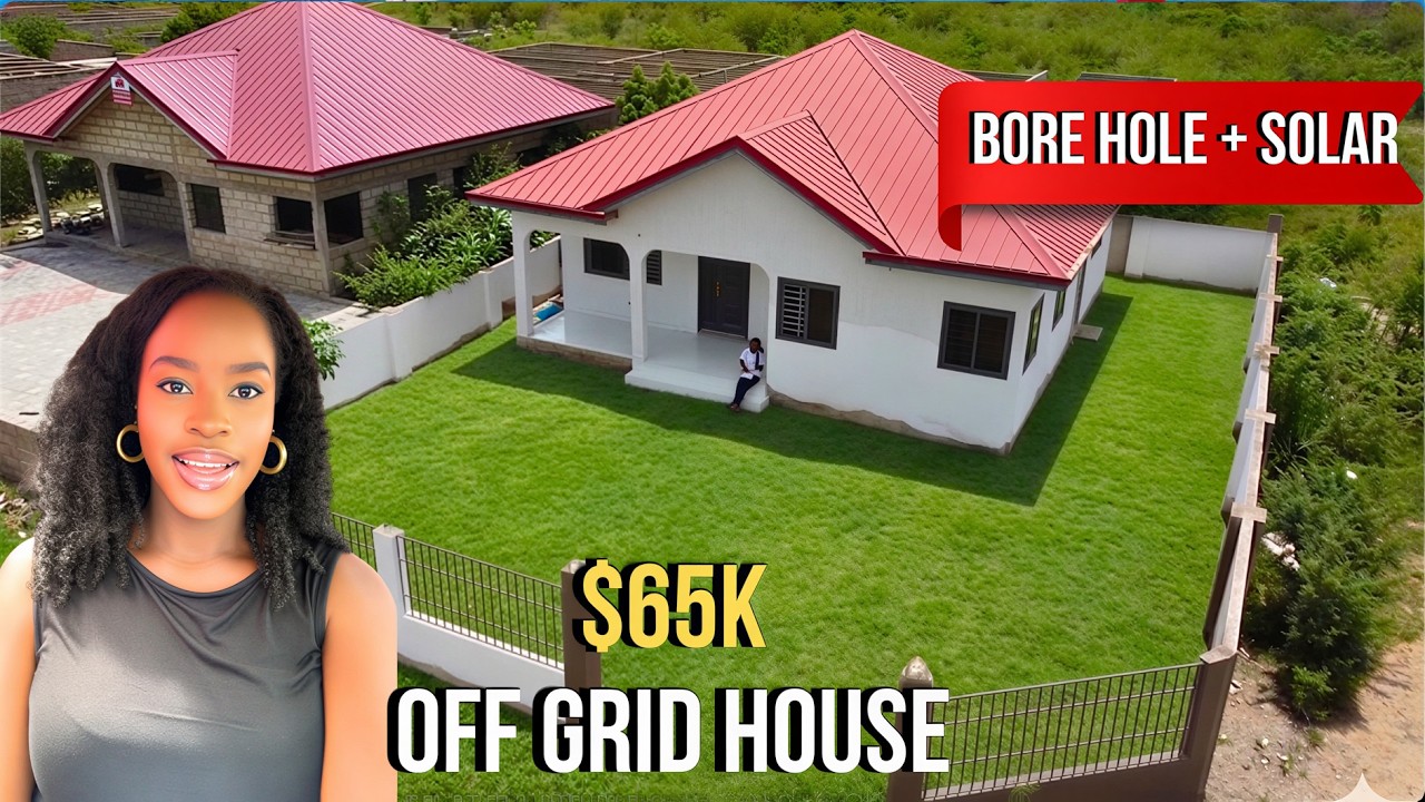 $65,000 OFF GRID HOUSES WITHIN THE GREATER ACCRA REGION | BUY A HOUSE IN GHANA cover art